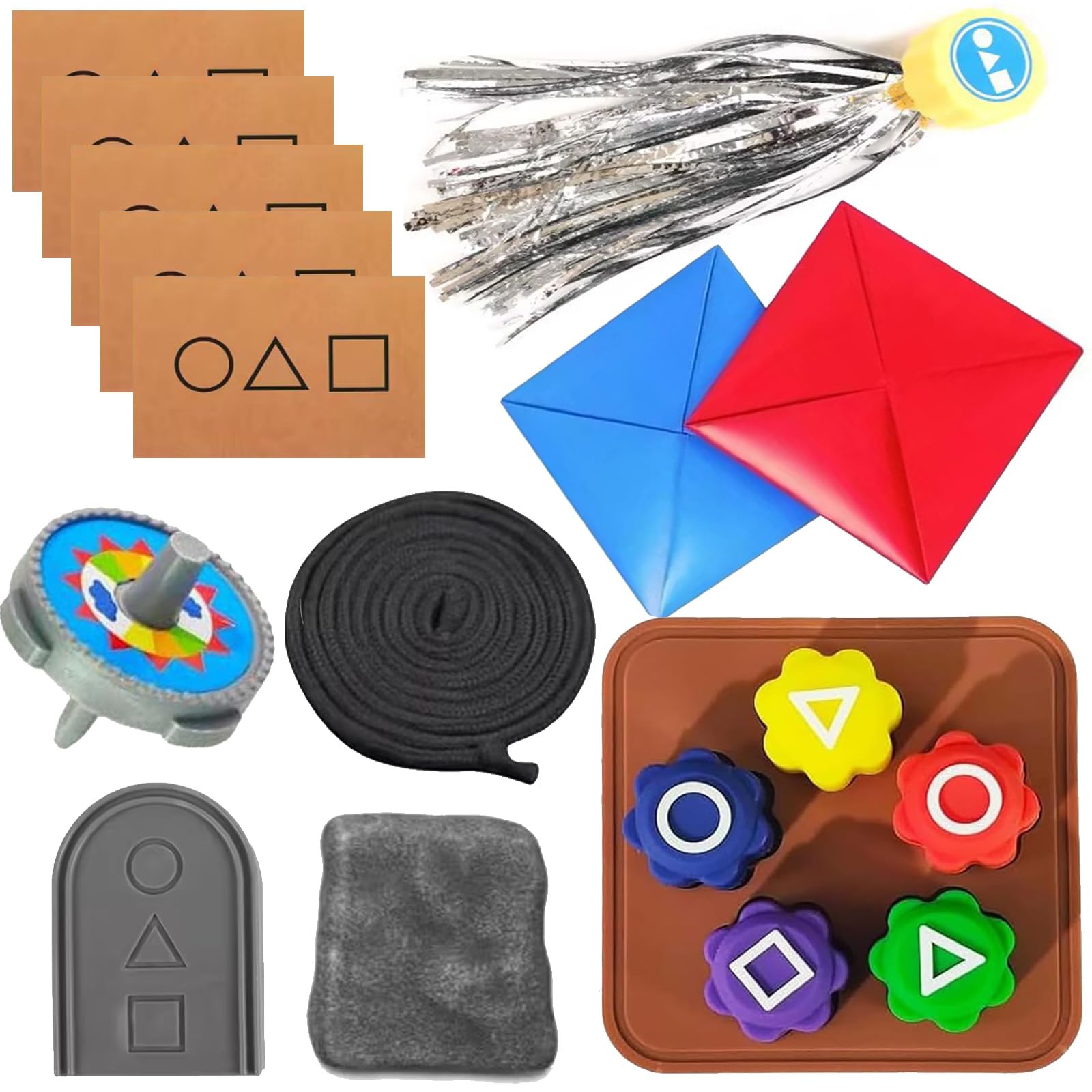 Gonggi Korean Traditional Games - Multiplayer Interactive Family Game Set for Kids & Adults, Perfect for Parties, Gatherings, and Cultural Learning