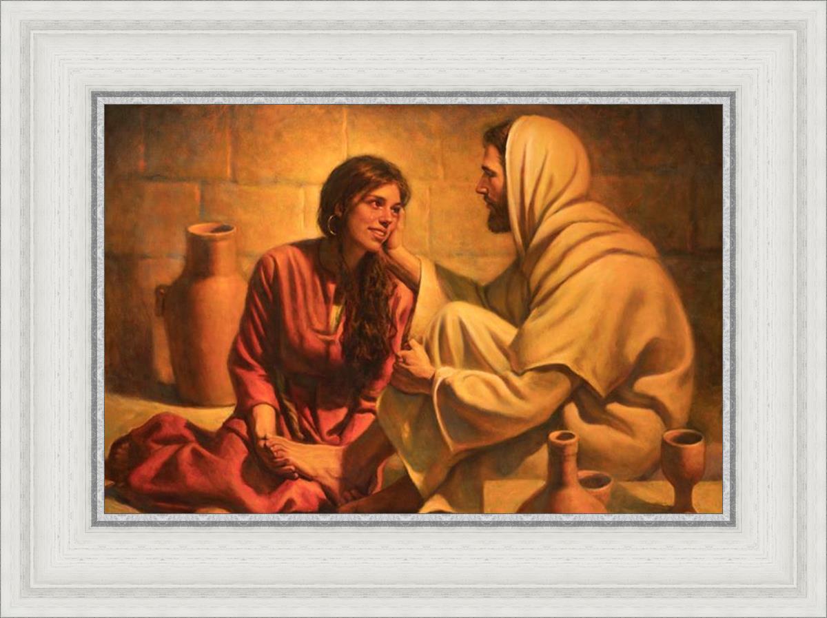 Forgiven By Del Parson - Premium Wall Art & Home Decor for Living Room, Bedroom, Office | Inspirational Christian Painting for Faith-Based Interiors