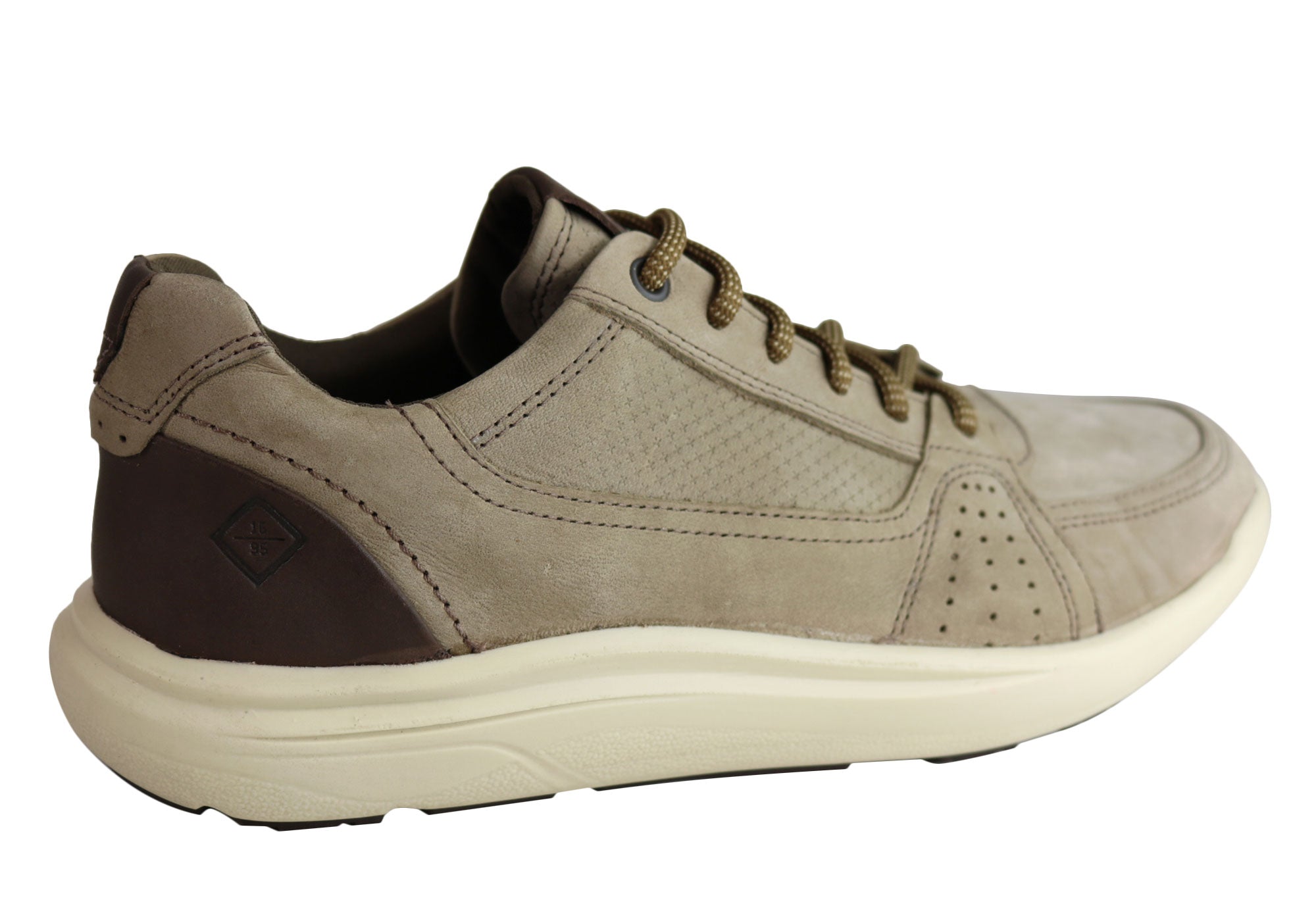 Ferricelli Grant Men's Genuine Leather Casual Shoes with Cushioned Comfort - Handcrafted in Brazil - Perfect for Work, Travel & Everyday Wear
