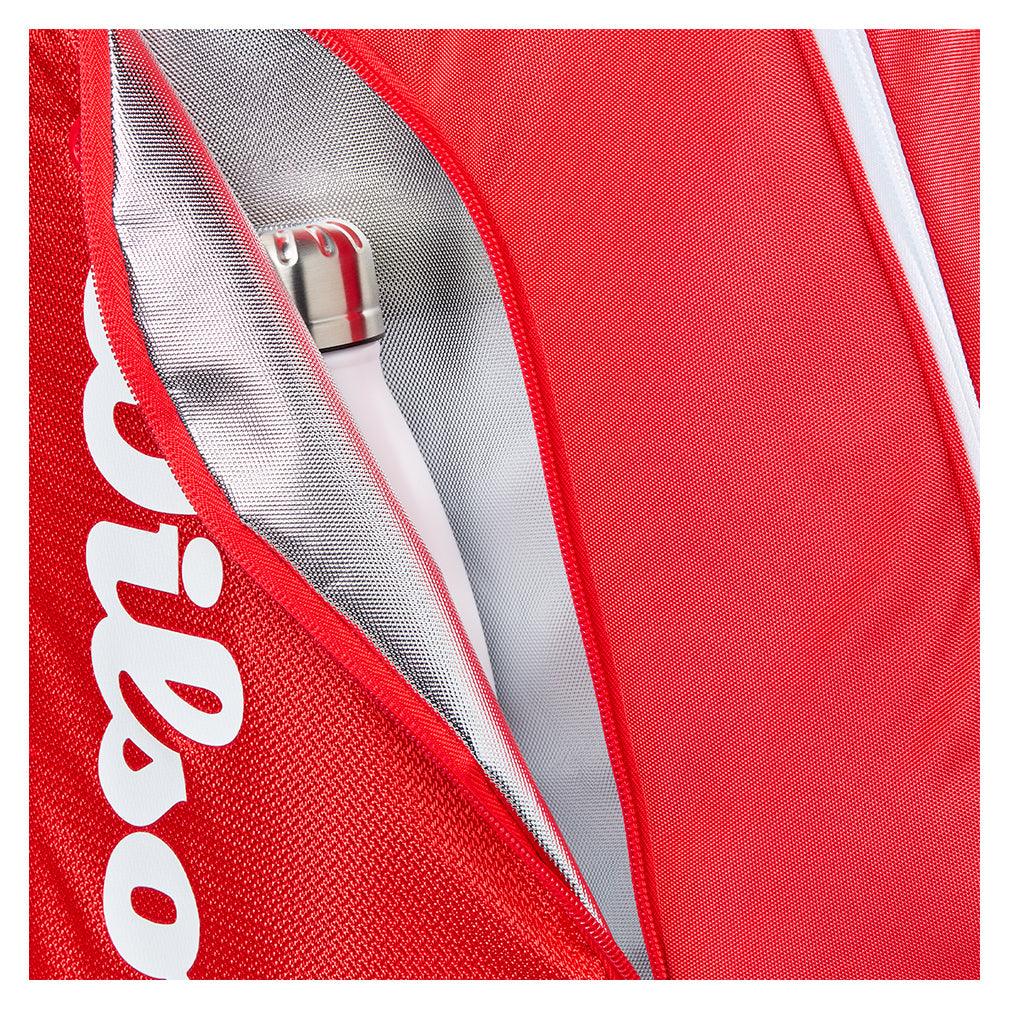 2025 Tour Padel Tennis Bag - Premium Red Paddleball Backpack for Men & Women | Perfect for Court, Travel & Sports Gear Storage