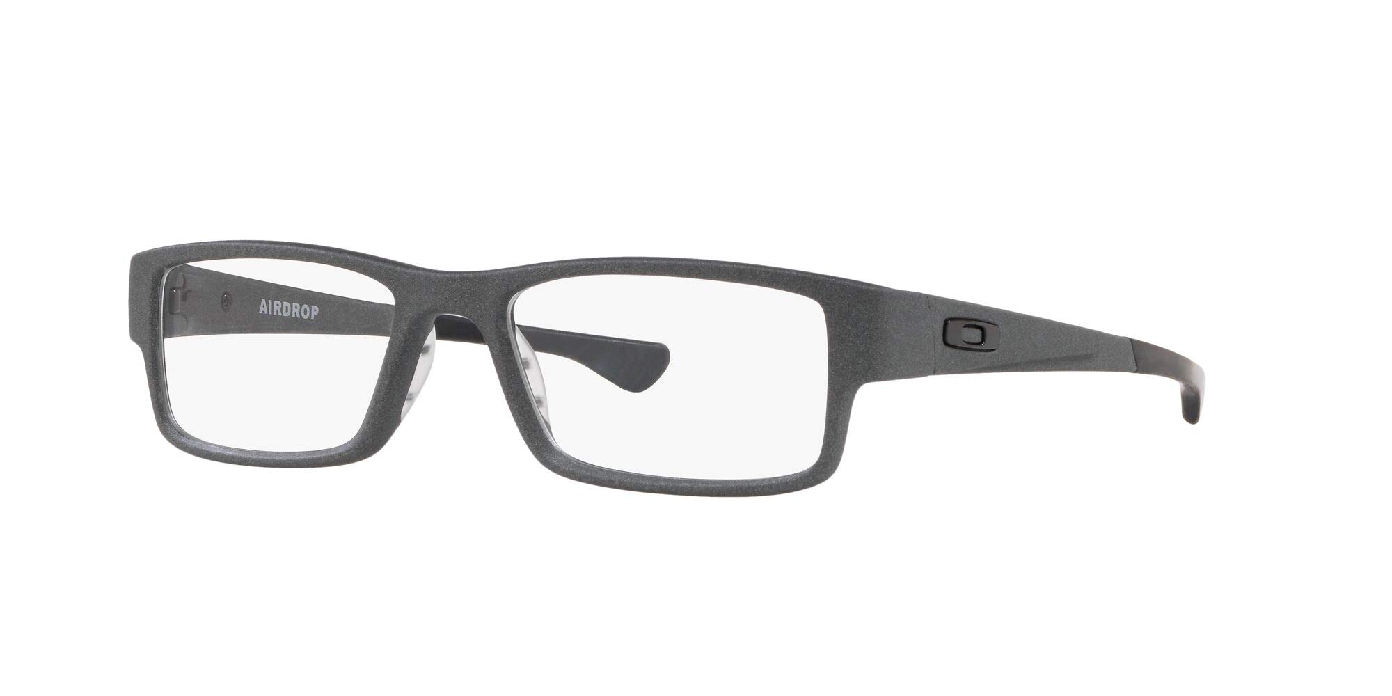 Oakley Men's Ox8046 Airdrop Rectangular Prescription Eyeglass Frames - Lightweight & Durable Eyewear for Work, Driving & Outdoor Activities