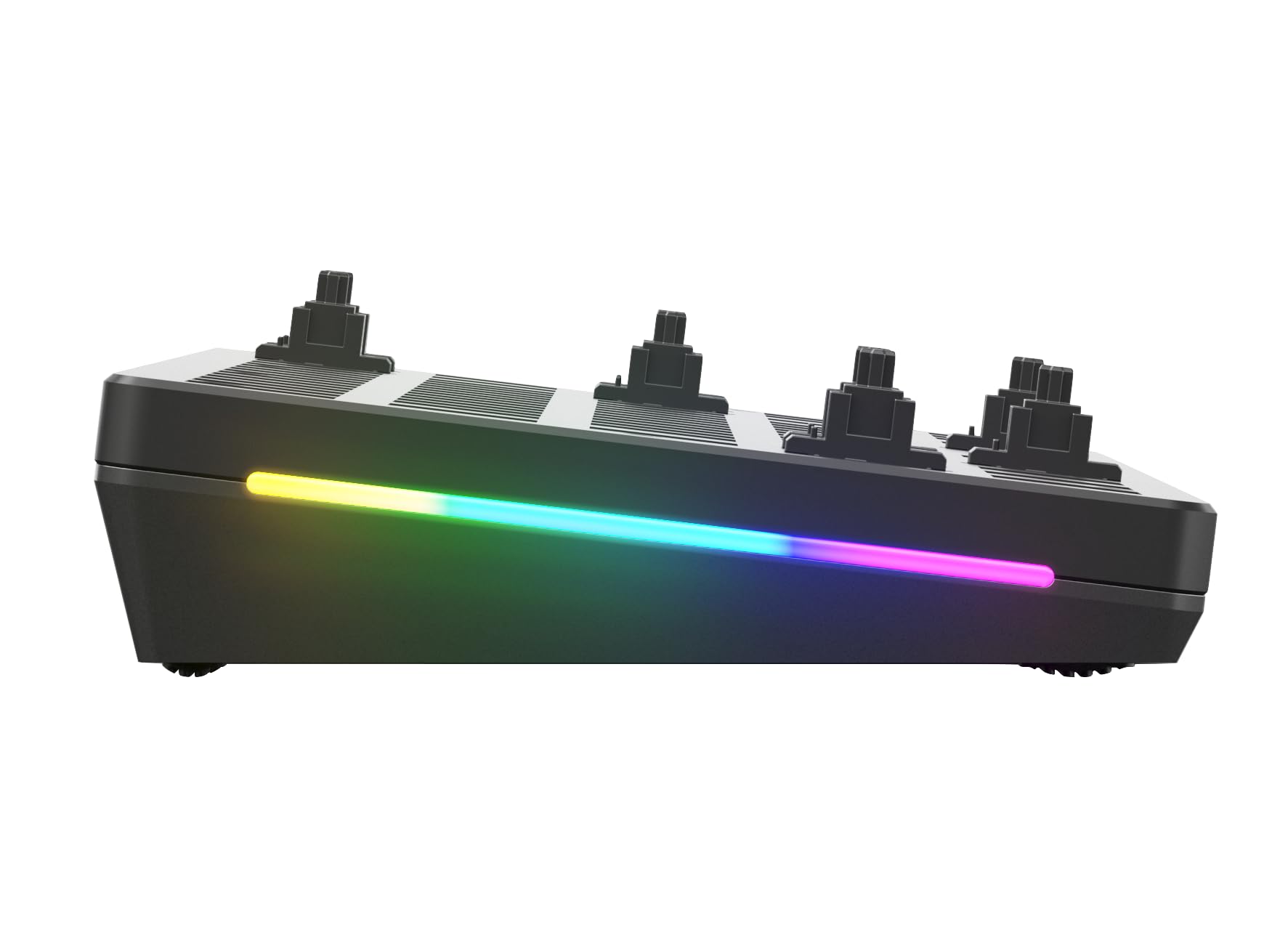 Glorious GMMK 2 Compact 65% Barebones Mechanical Gaming Keyboard - Aluminum Frame, Customizable RGB Backlit, TKL Layout (ISO/ANSI) - Black - Perfect for Esports, Streaming & Office Work
