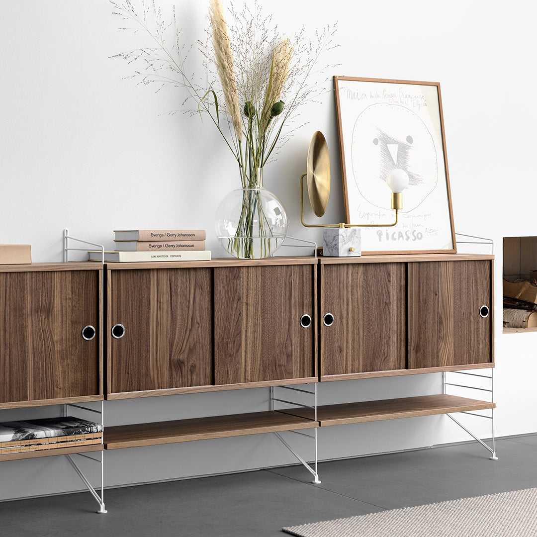 Modern Sliding Door Cabinets for Home & Office Storage - Space-Saving Closet, Kitchen, and Bathroom Organizer
