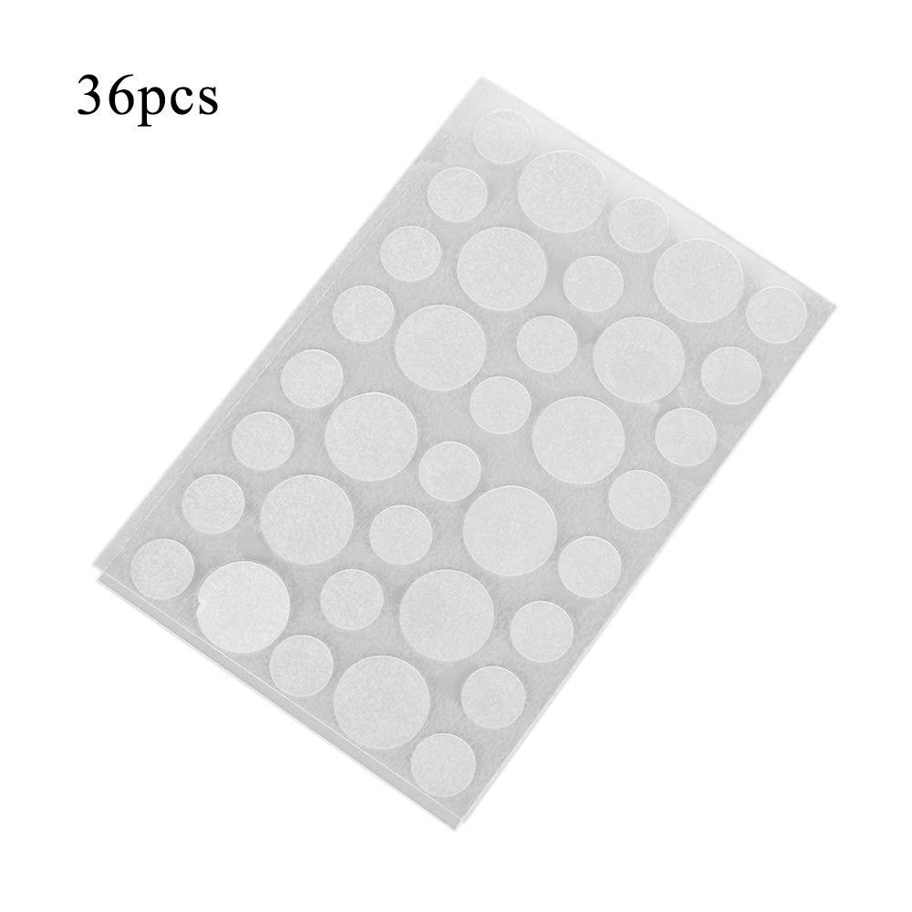 MACPLUS 36 Pimple Patches - Invisible Hydrocolloid Acne Treatment for Cystic & Zit Breakouts | Day & Night Use | Perfect for School, Work & Travel