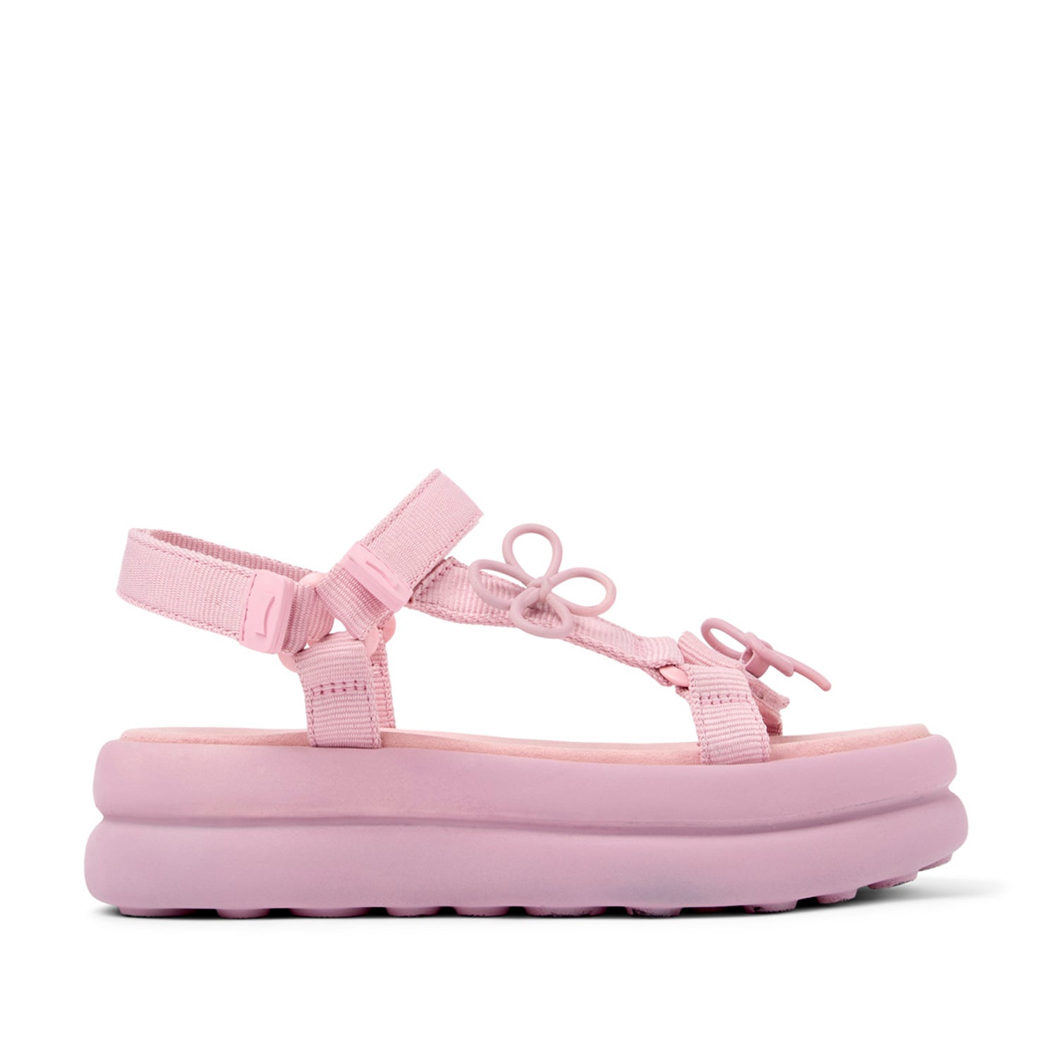 Camper Women's Twins Sneakers in Pink - Comfortable Casual Shoes for Walking, Travel & Everyday Wear