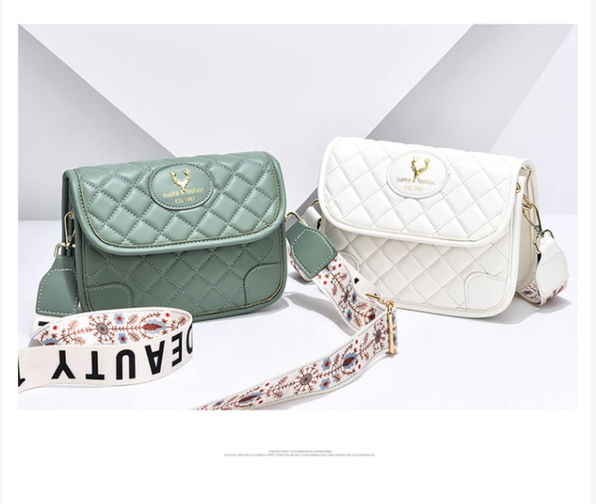 Hanbella Small Crossbody Bags for Women & Girls - Stylish PU Leather Purse, Handbag & Wristlet Clutch - Perfect for School, Travel & Everyday Use
