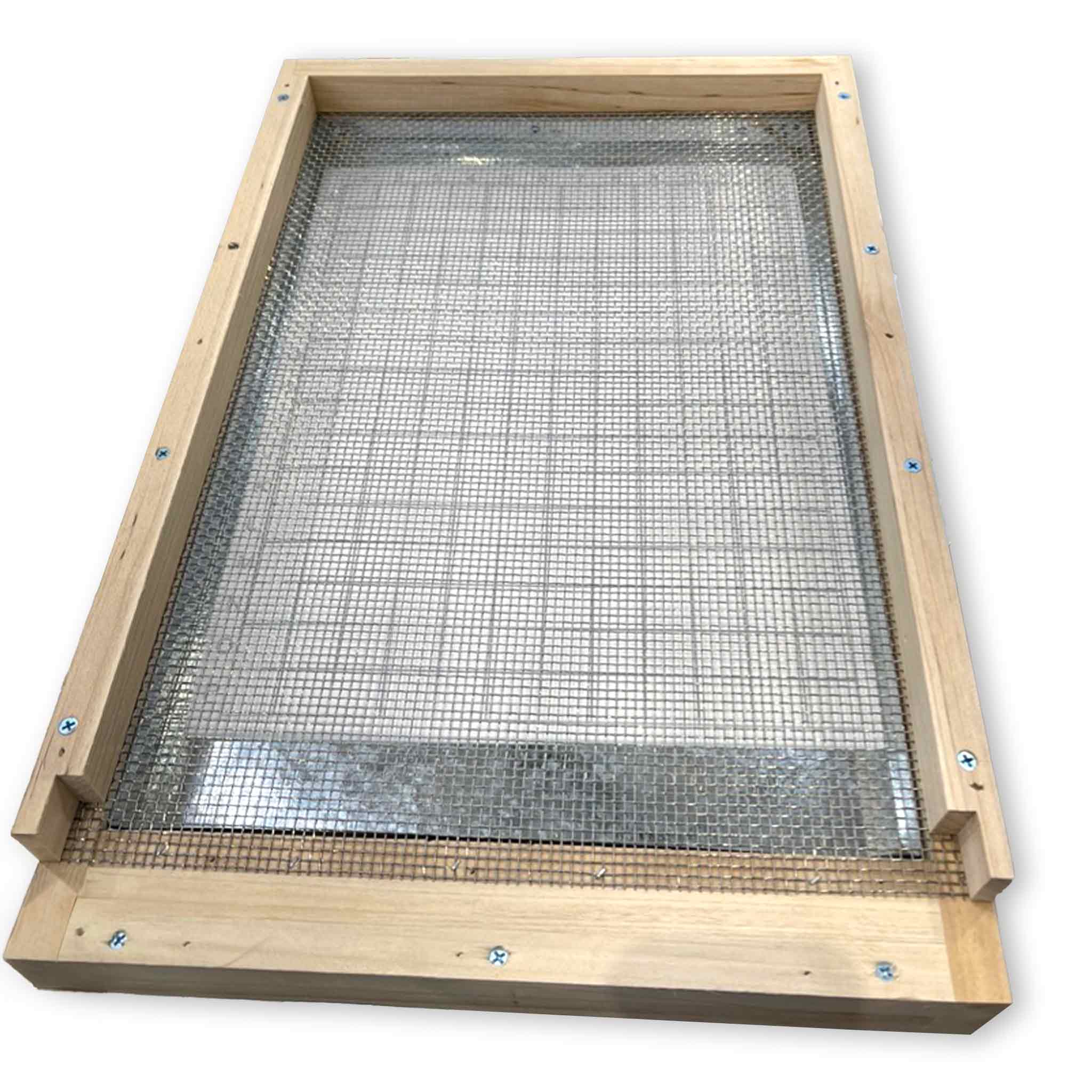 Varroa Mite Sticky Mat Board - 4 Pack for Beehive Ventilated Screened Bottom Boards | Effective Varroa Destructor Control | Beekeeping Supplies for Hive Monitoring & Pest Prevention