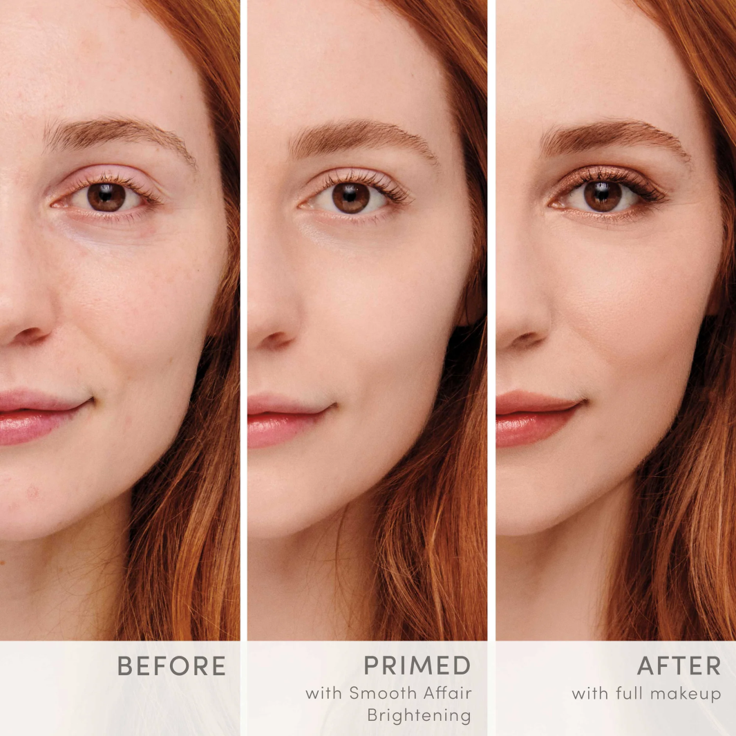 Jane Iredale Smooth Affair Brightening Face Primer - Flawless Makeup Base for Radiant Skin | Perfect for Daily Wear, Special Occasions & Photography