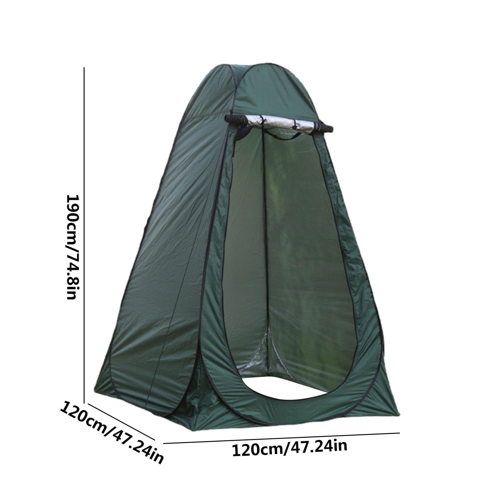 Decorhome Pop-Up Privacy Shower Tent - 47.24 Inch Portable & Foldable Changing Room for Camping, Hiking, Beach - Lightweight Outdoor Dressing Shelter with Rain Protection - Perfect for Camping Trips, Beach Days & Outdoor Adventures