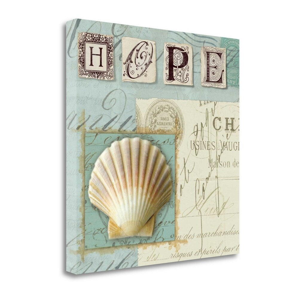Beach Journal IV By Wild Apple Portfolio - Premium Giclee Print on Gallery Wrap Canvas - Perfect for Coastal Home Decor & Beach House Wall Art