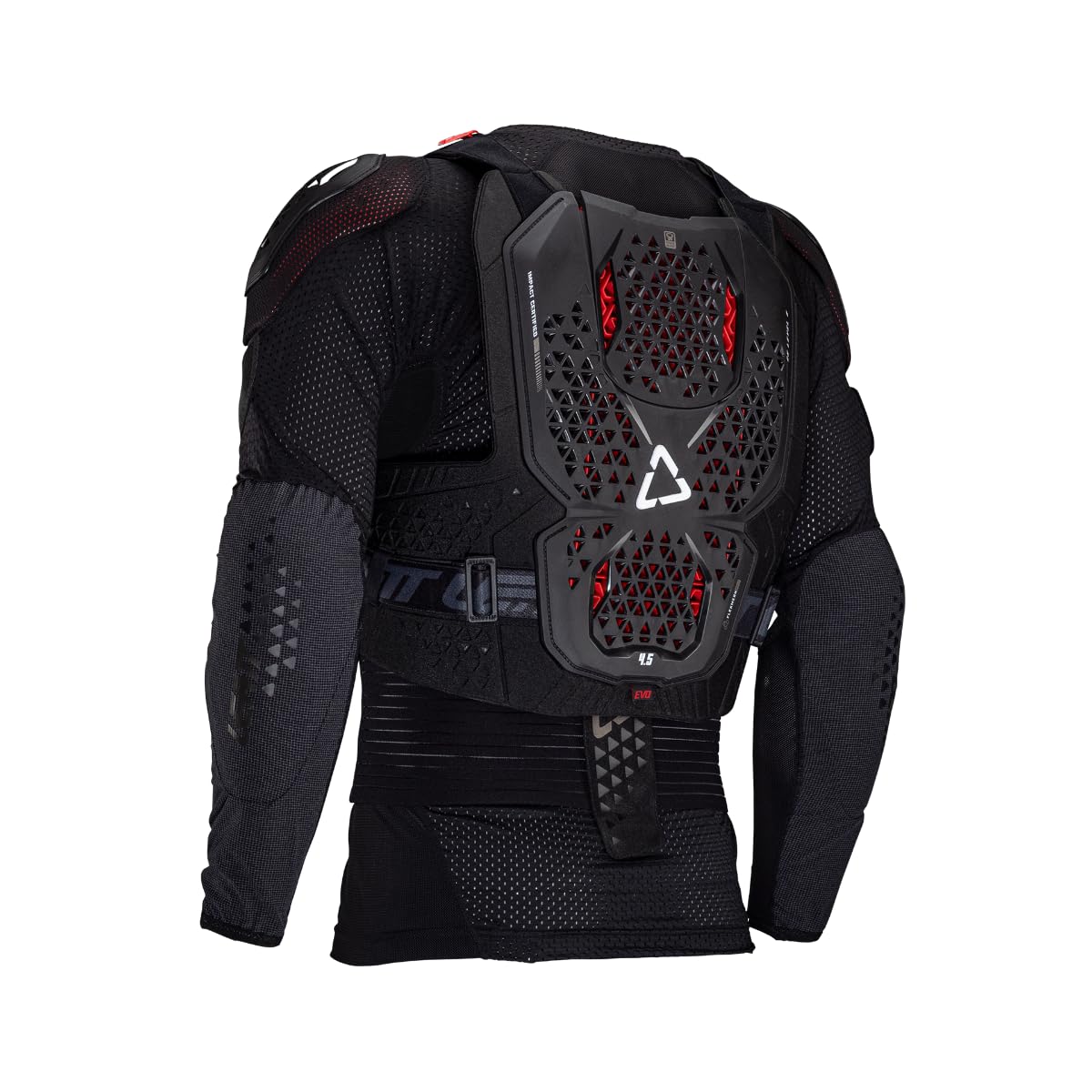 Leatt Body Protector 4.5 Evo - CE Certified Motocross Chest & Back Armor for Dirt Bike, ATV & Off-Road Riding - Impact Protection for MX, Enduro & Adventure Motorcycles