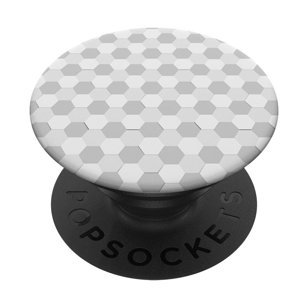 Grey PopSocket Phone Holder - Swappable Grip for Phones & Tablets | Perfect for Commuting & Selfies