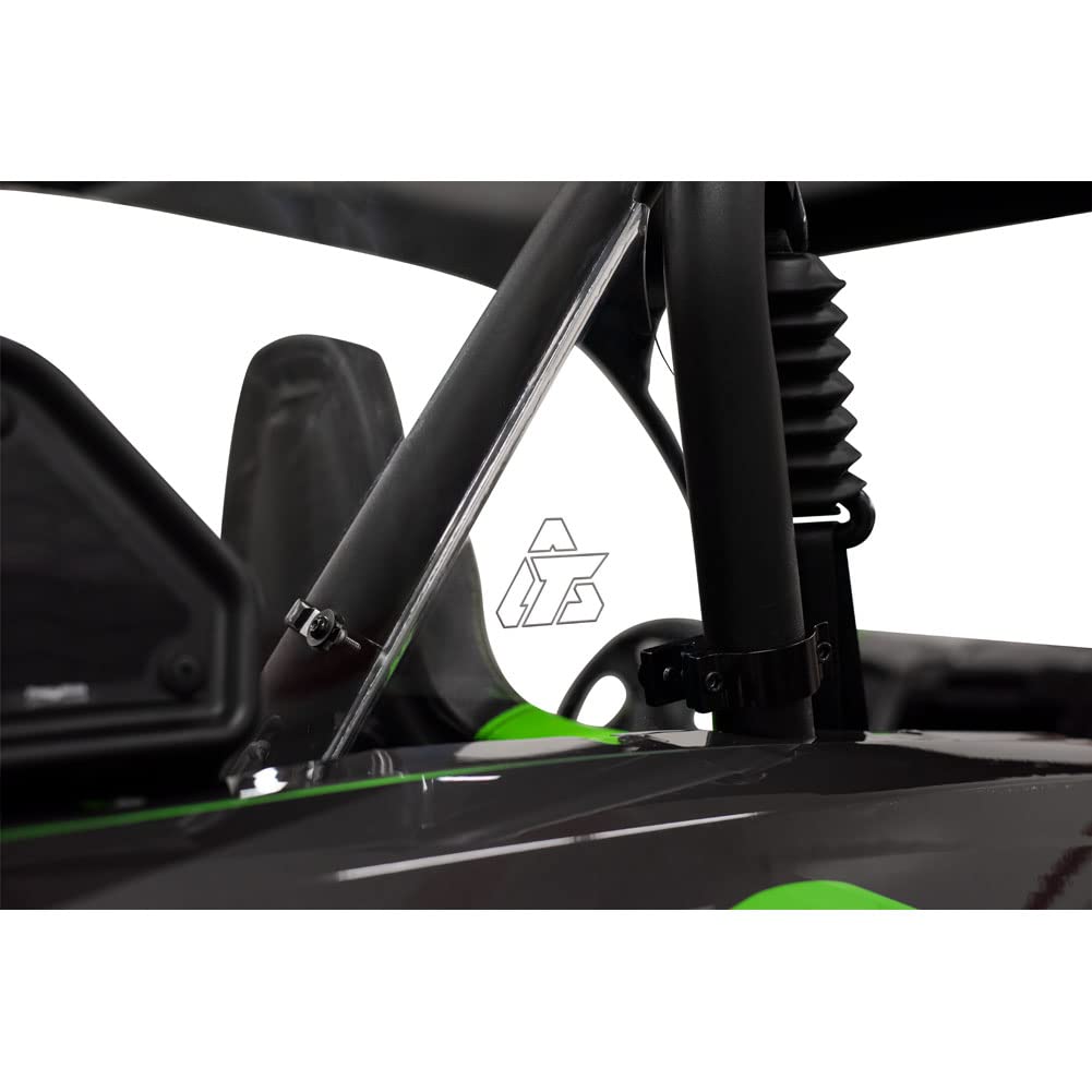 Tusk UTV Polycarbonate Rear Window Clear for Kawasaki Teryx KRX 1000 Trail Edition (2022-2025) | Durable Replacement Windshield for Off-Road Adventures & Trail Riding