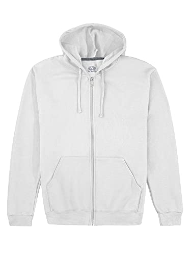 White Full Zip