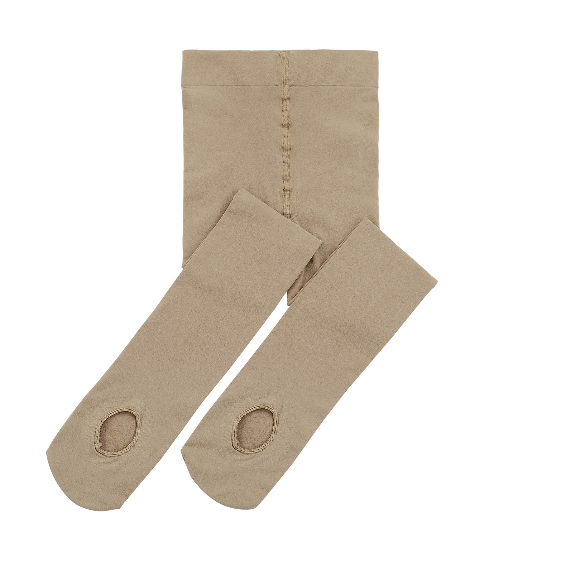 Zando Girls Ballet Dance Tights - Ultra Soft Professional Convertible Tights for Ballet & Transition Dance, Kids & Students - Perfect for Ballet Class, Recitals & Dance Performances
