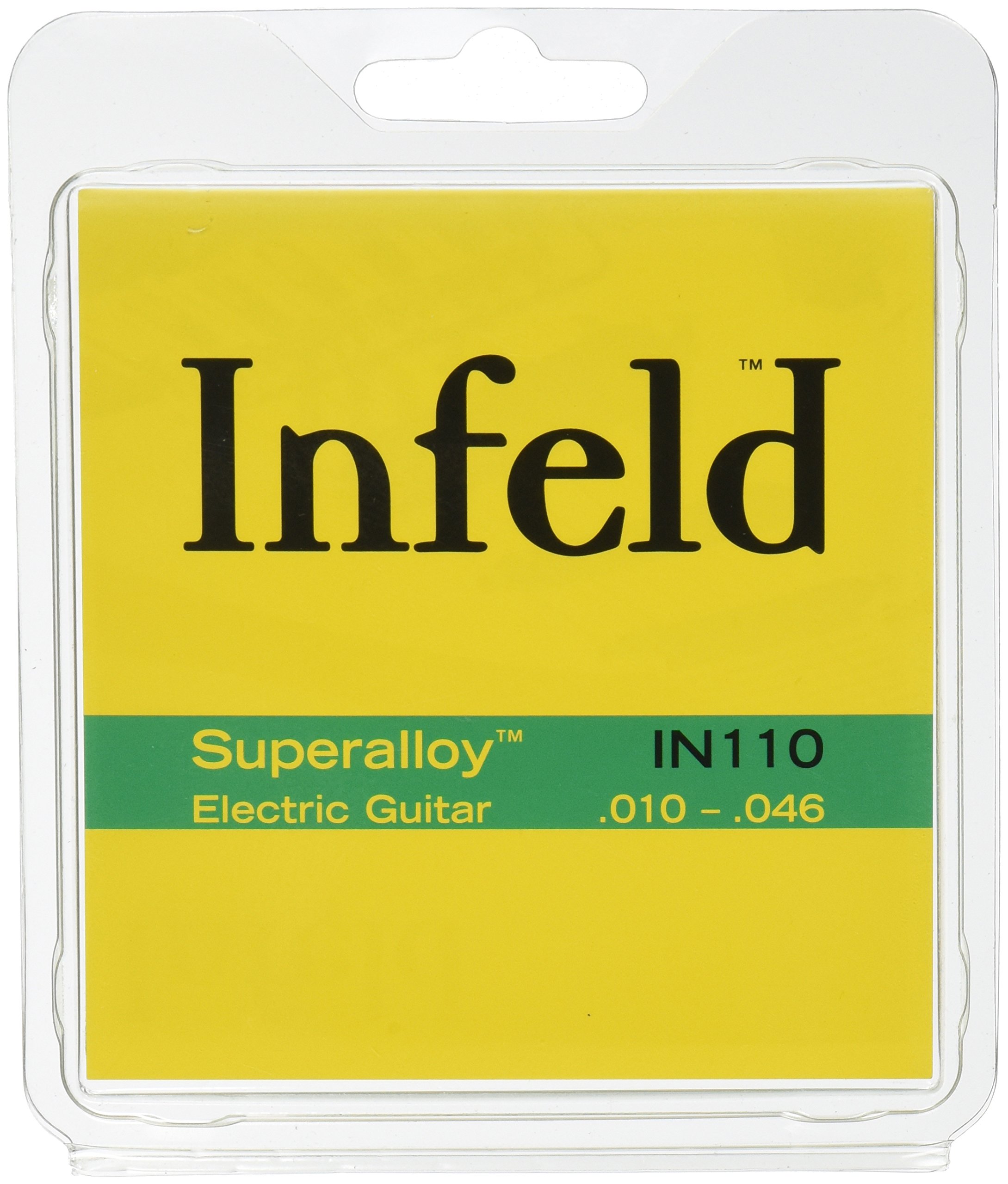 Thomastik-Infeld IN110 Superalloy Guitar Strings Set - Premium Nickel Wound for Acoustic & Electric Guitars - Perfect for Studio Recording & Live Performances