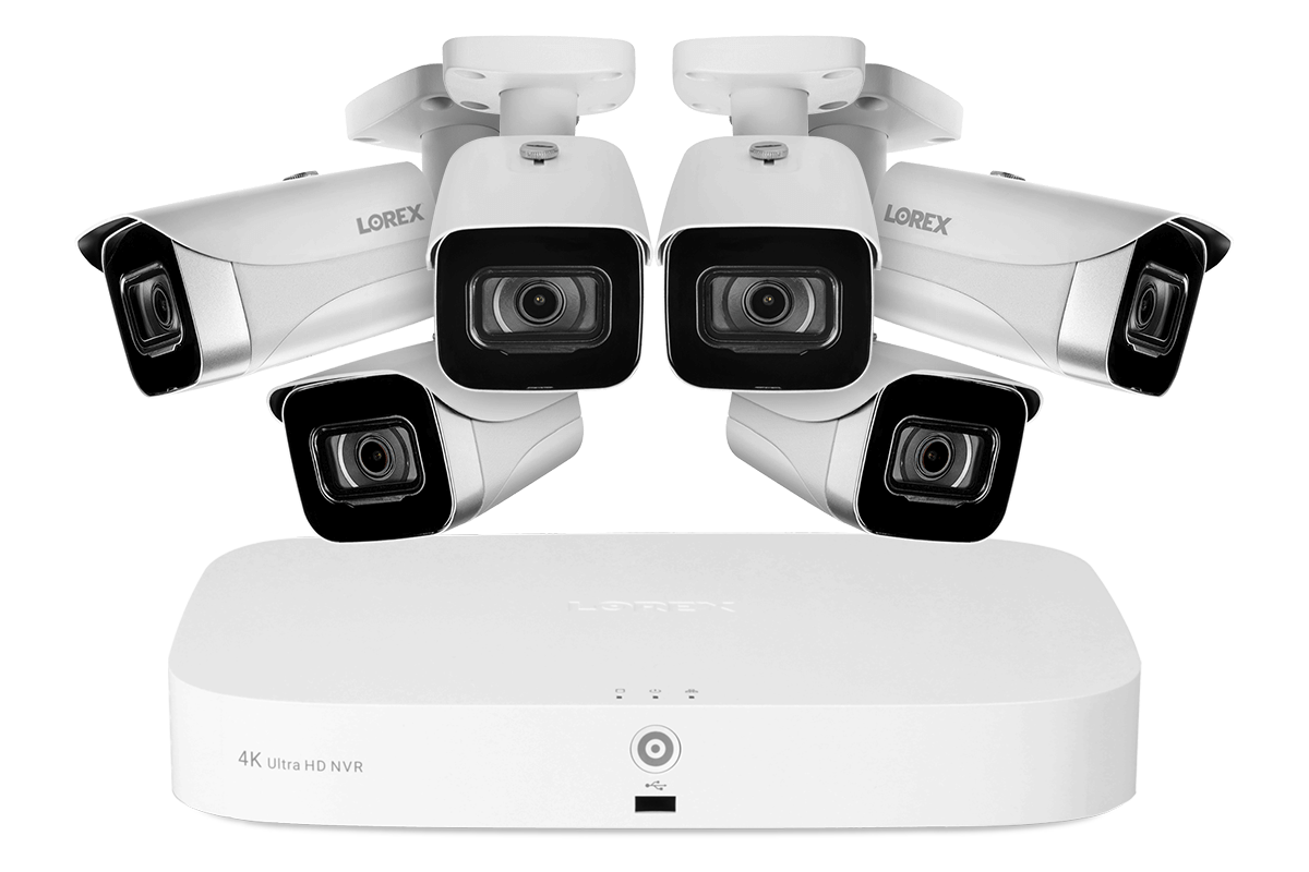 Lorex Fusion 4K 16 Channel Security Camera System (8 Wired + 8 WiFi) with 2TB NVR and Weatherproof Bullet Cameras - Home & Business Surveillance Solution