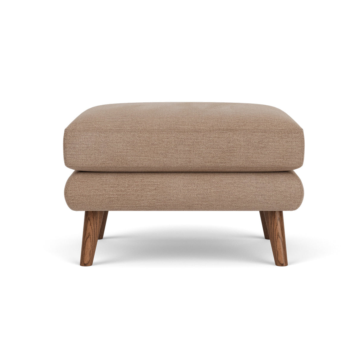 George Fabric Ottoman - Stylish and Comfortable Footrest, Storage Bench for Living Room, Bedroom, or Office - Perfect for Relaxing, Extra Seating & Home Organization