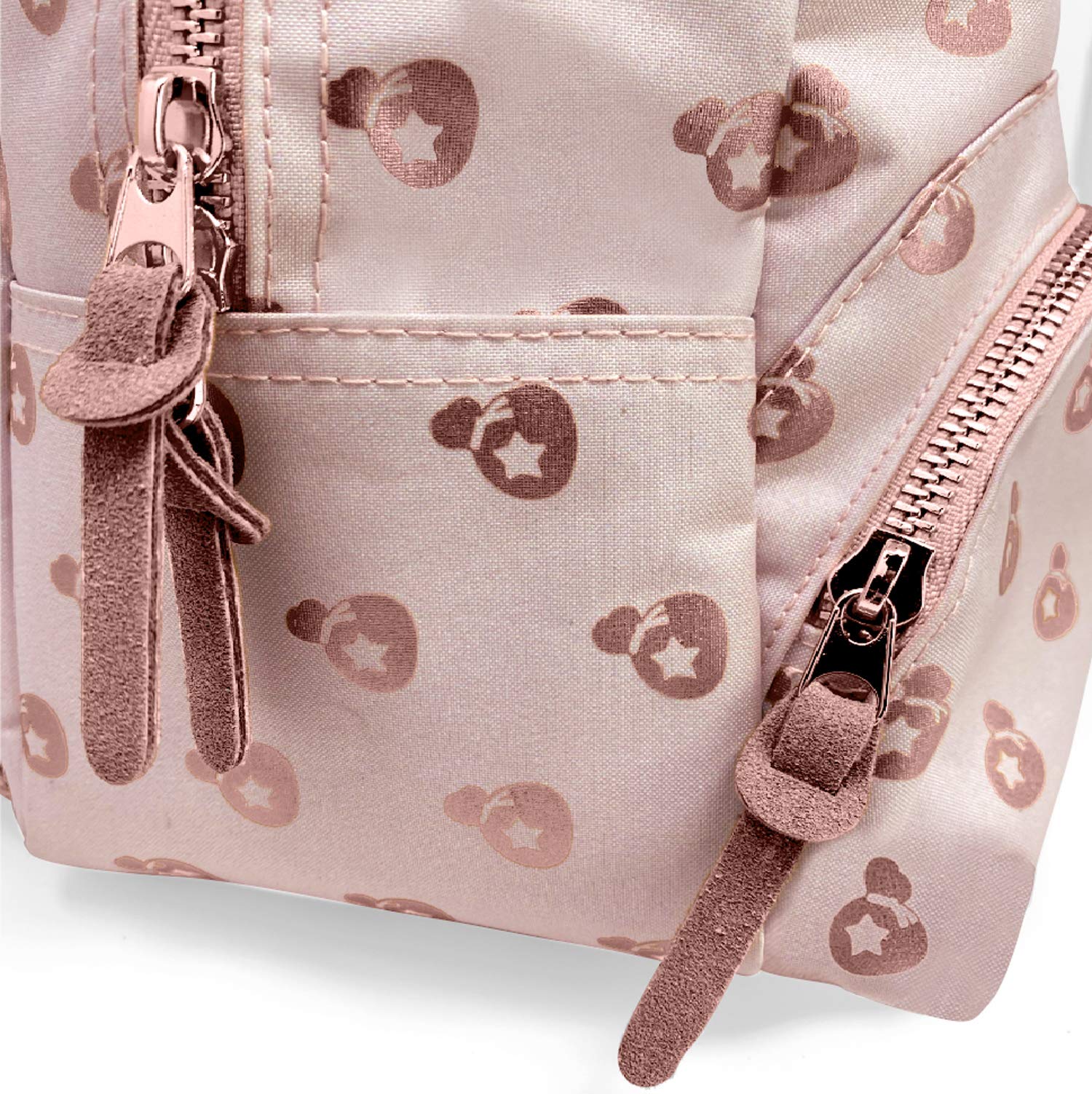Official Nintendo Animal Crossing Collectors Set - Rose Gold Island Mini Backpack Switch Case, Celeste Floral Knit Beanie & Lapel Pins for Nintendo Switch | Perfect for Gaming, Cosplay & Collectors