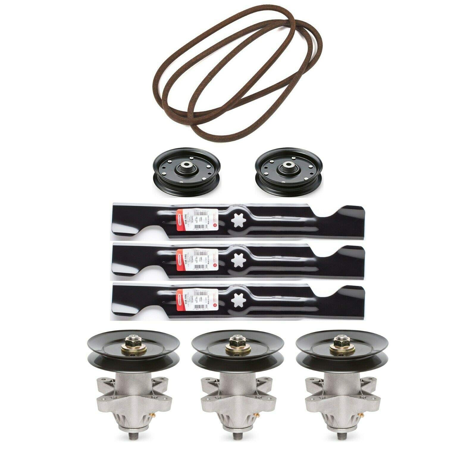 Toro GT2200 50-Inch Lawn Mower Deck Rebuild Parts Kit - Replacement Mower Deck Bearings, Spindles & Hardware for Toro GT2200 Riding Mower - Perfect for Lawn Maintenance & Tractor Repair