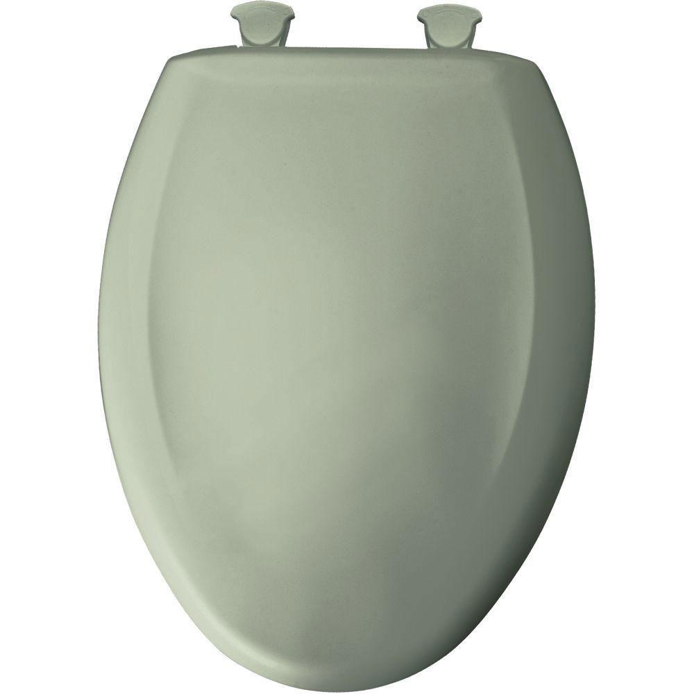 Bemis Slow Close Elongated Toilet Seat with STA-TITE Hinge - Bayberry Color 529778 | Durable & Quiet Closing for Bathrooms, Powder Rooms & RVs