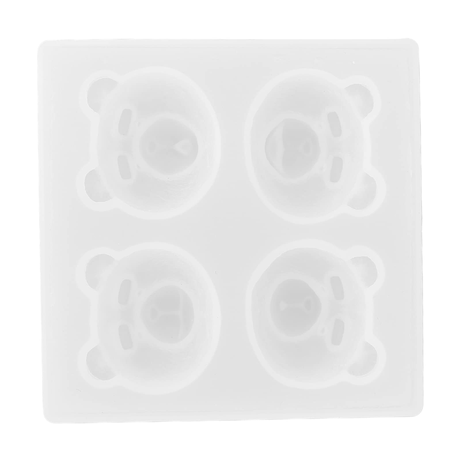 Yangsense DIY Candle Silicone Molds - Soft Reusable Bear-Shaped Resin Molds for Candle Making, Soap Crafting & Home Decor | Perfect for Gifts, Parties & Relaxation Activities