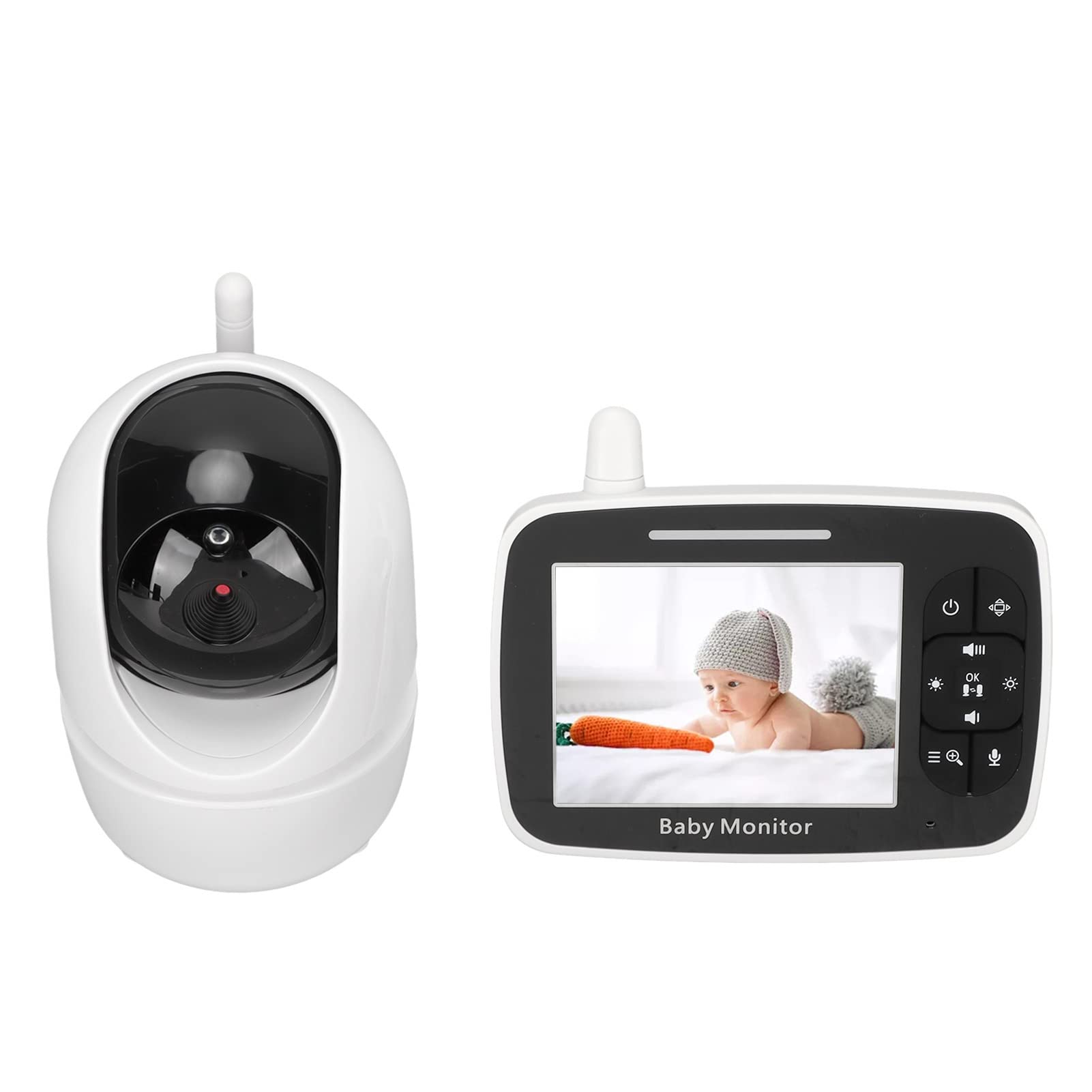 Wireless 2.4G WiFi Baby Monitor Camera with 720P HD Video, 3.2