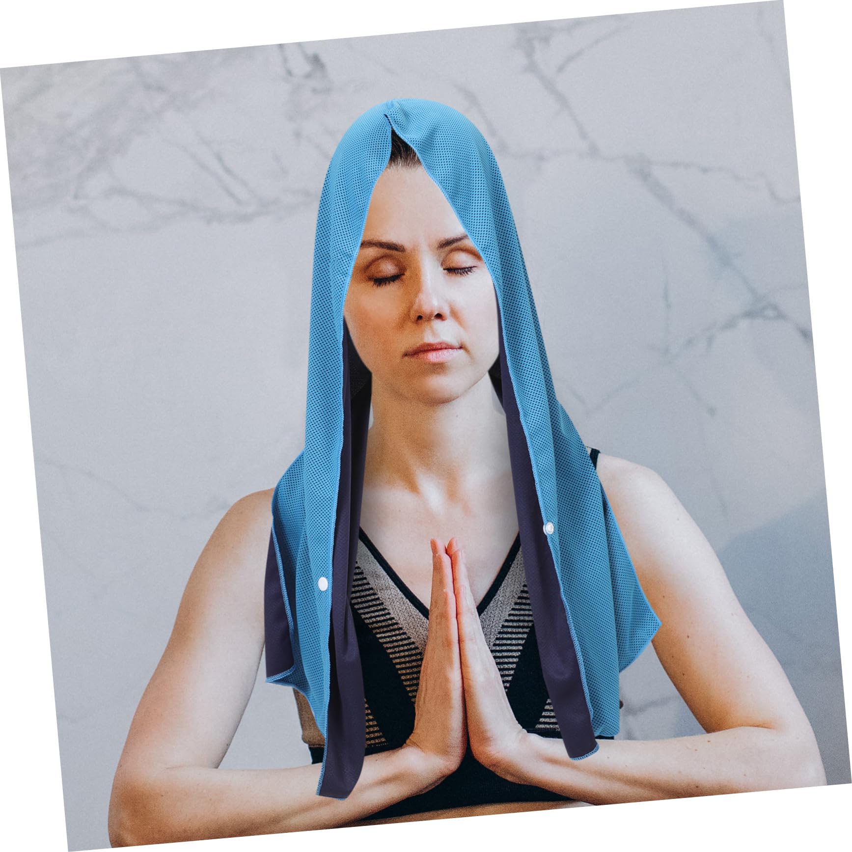 Mipcase Cooling Towel for Neck - Ultra Absorbent & Quick Dry Sports Towel for Summer, Hiking, Running, Workout & Outdoor Activities