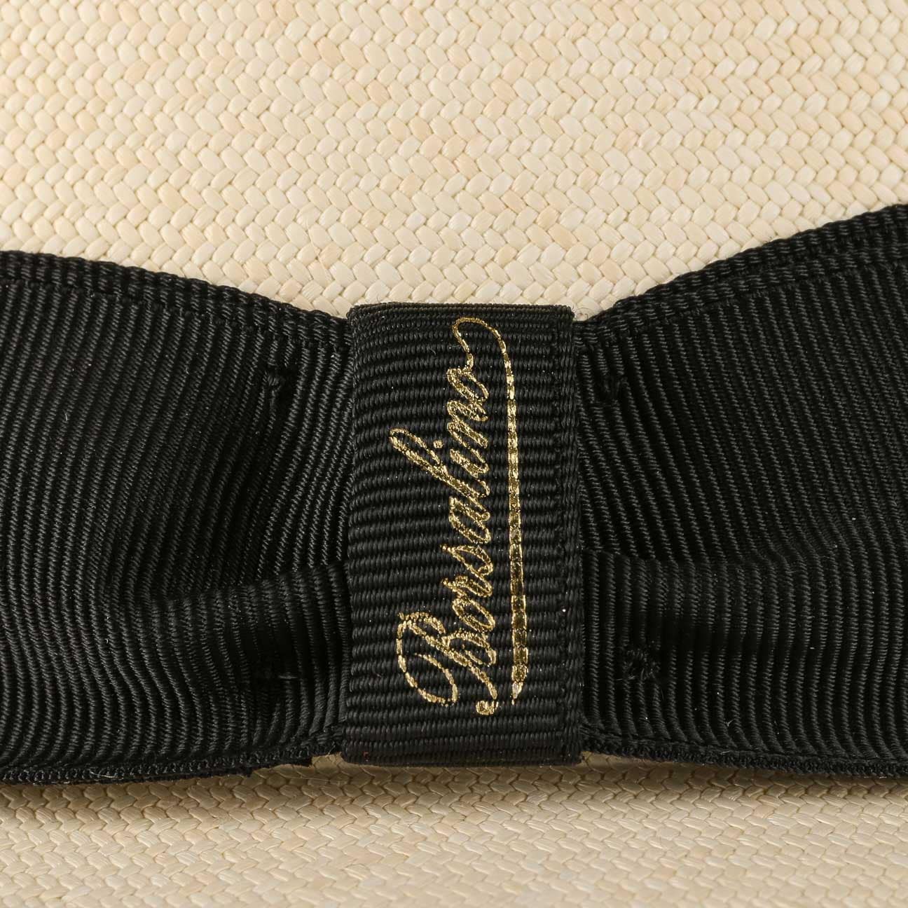 Borsalino Prestige Panama Bogart Hat - Classic Straw Fedora for Men - Perfect for Summer, Outdoor Events & Casual Style