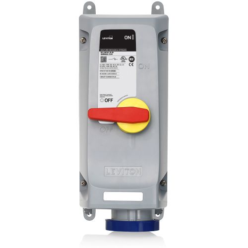 Heavy Duty Non-Fused Pin & Sleeve Mechanical Interlock Connector - Industrial Grade Electrical Safety Device for Generators, Construction Sites & Marine Applications
