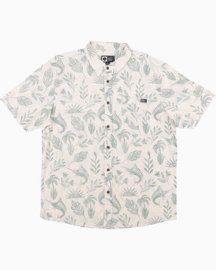 Salty Crew Broadbill Woven Shirt for Men - Comfortable Fishing & Outdoor Performance Shirt - Perfect for Boating, Hiking, and Summer Adventures