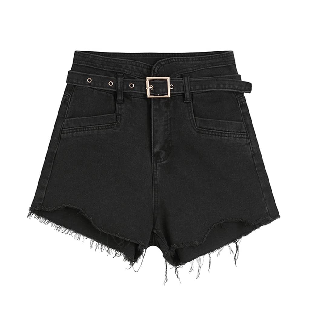 High Waist Ripped Denim Shorts for Women - Summer Wide Leg Distressed Jeans Shorts with Pockets | Casual Outfit, Beachwear & Street Style Fashion