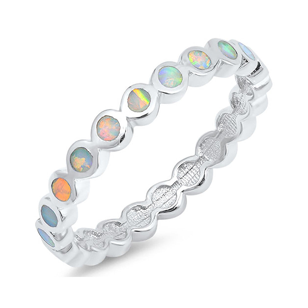 Created White Opal
