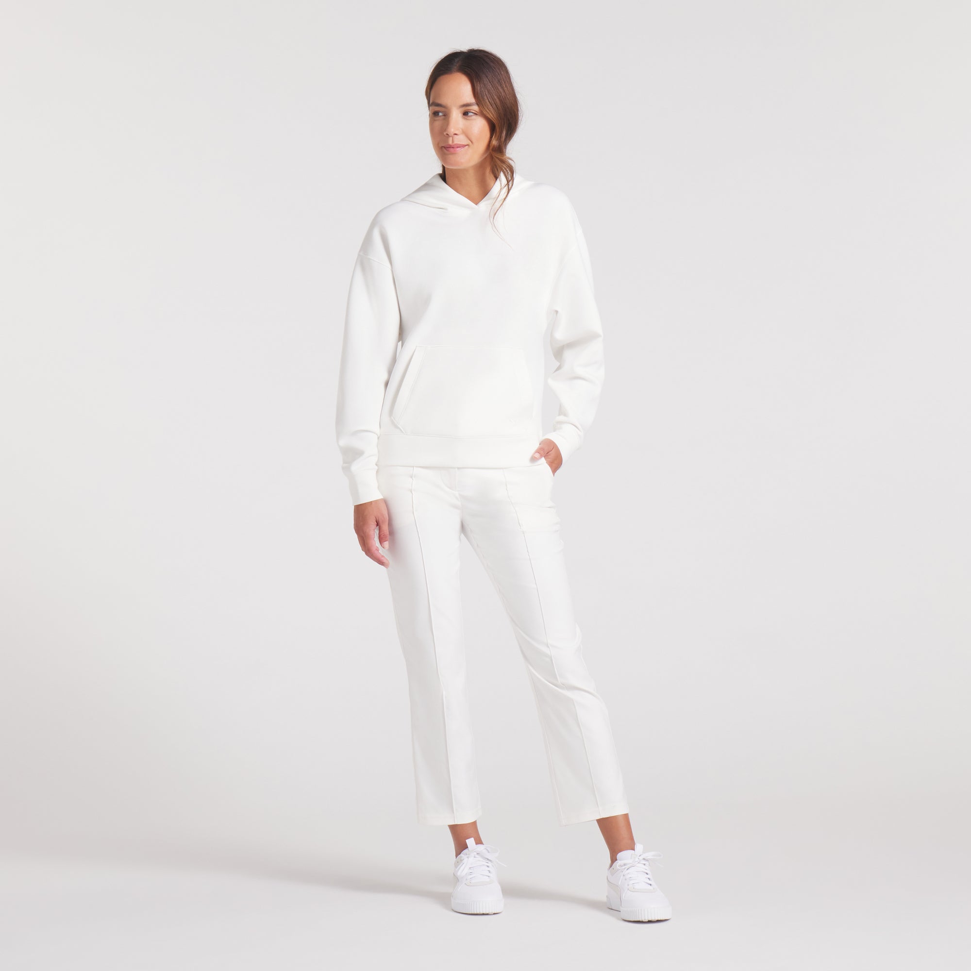 Women's CLOUDSPUN Fleece Golf Hoodie - Soft & Lightweight Pullover for Women - Perfect for Golf, Running & Outdoor Activities