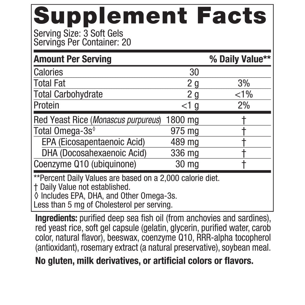 Nordic Naturals Cholesterol Support Omega-3 Fish Oil Supplement - Supports Heart Health & Healthy Cholesterol Levels - Ideal for Daily Wellness & Cardiovascular Care