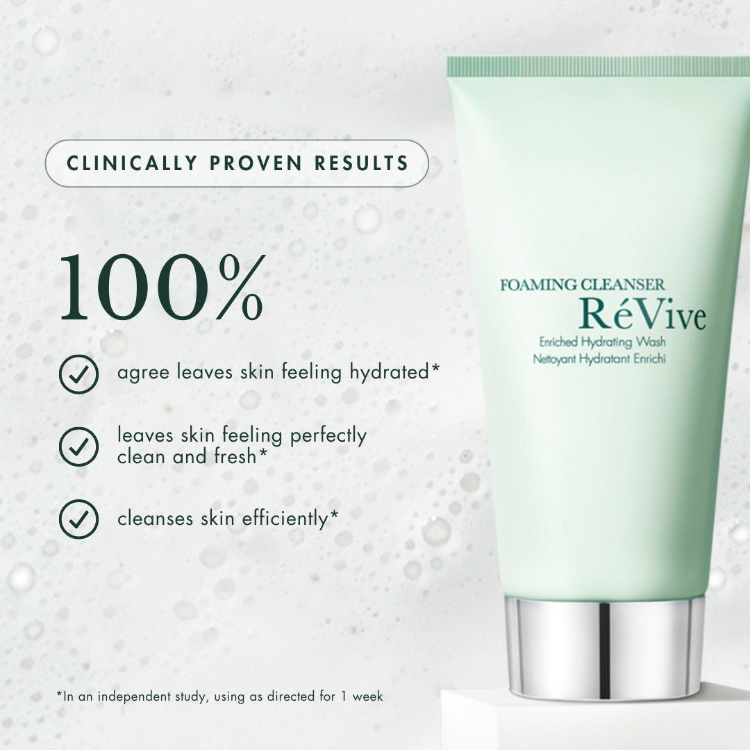 Hydrating Foaming Cleanser for Dry Skin - Gentle Face Wash with Moisturizing Formula - Perfect for Daily Skincare Routine & Sensitive Skin Care