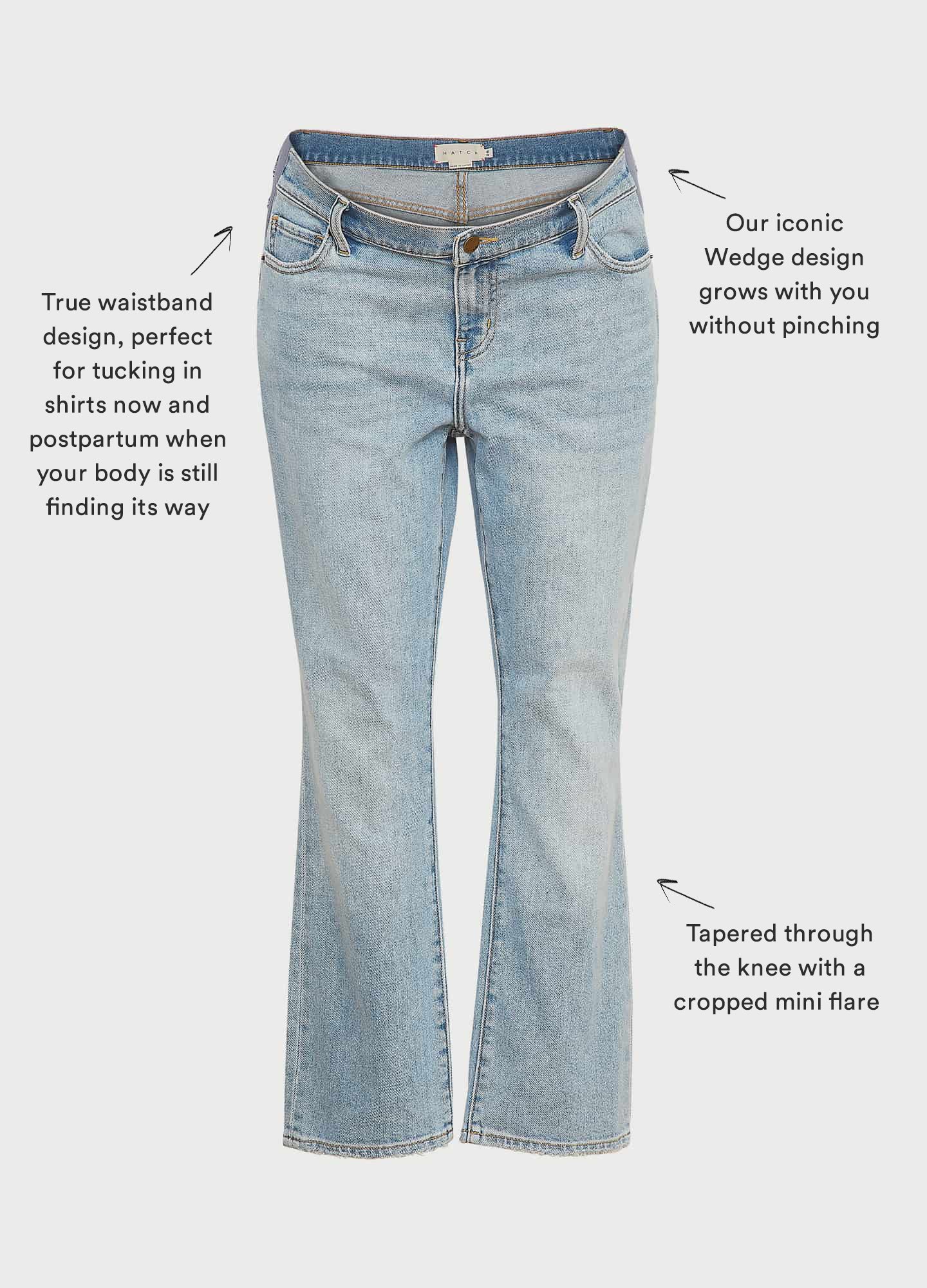 Best Stretchy Maternity Jeans for Pregnant Women - Comfortable High Waist Denim Pants for Pregnancy & Postpartum - Perfect for Work, Casual Wear & Everyday Comfort