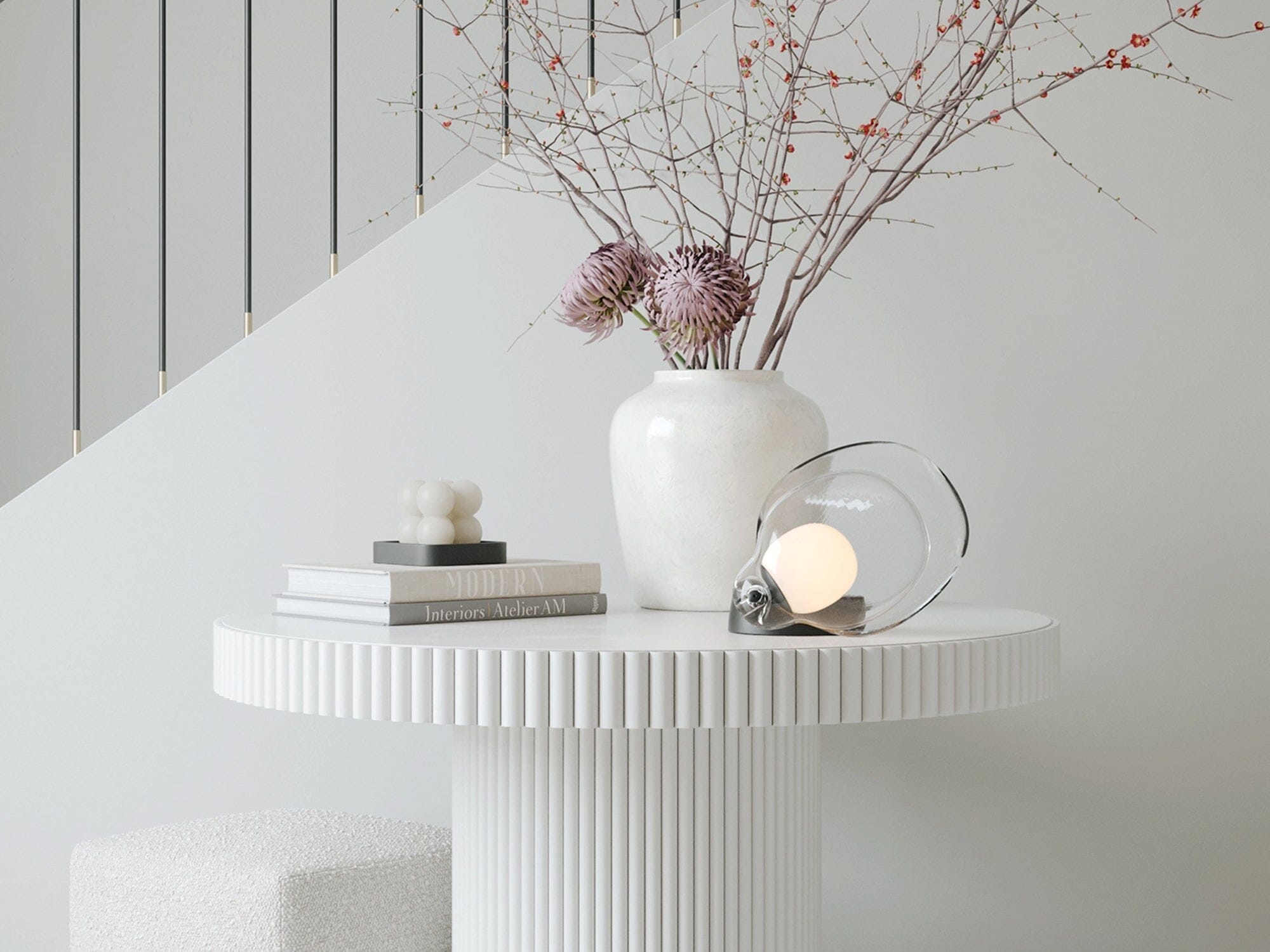 Elegant Petal Table Lamp - Modern Bedside & Desk Lighting for Home & Office Decor - Perfect for Bedrooms, Living Rooms, and Workspaces