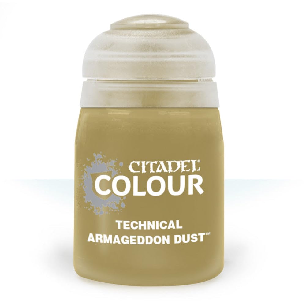 Citadel Pot de Peinture - Technical Texture Armageddon Dust (24ml) - Miniature Painting Texture for Warhammer & Tabletop Gaming