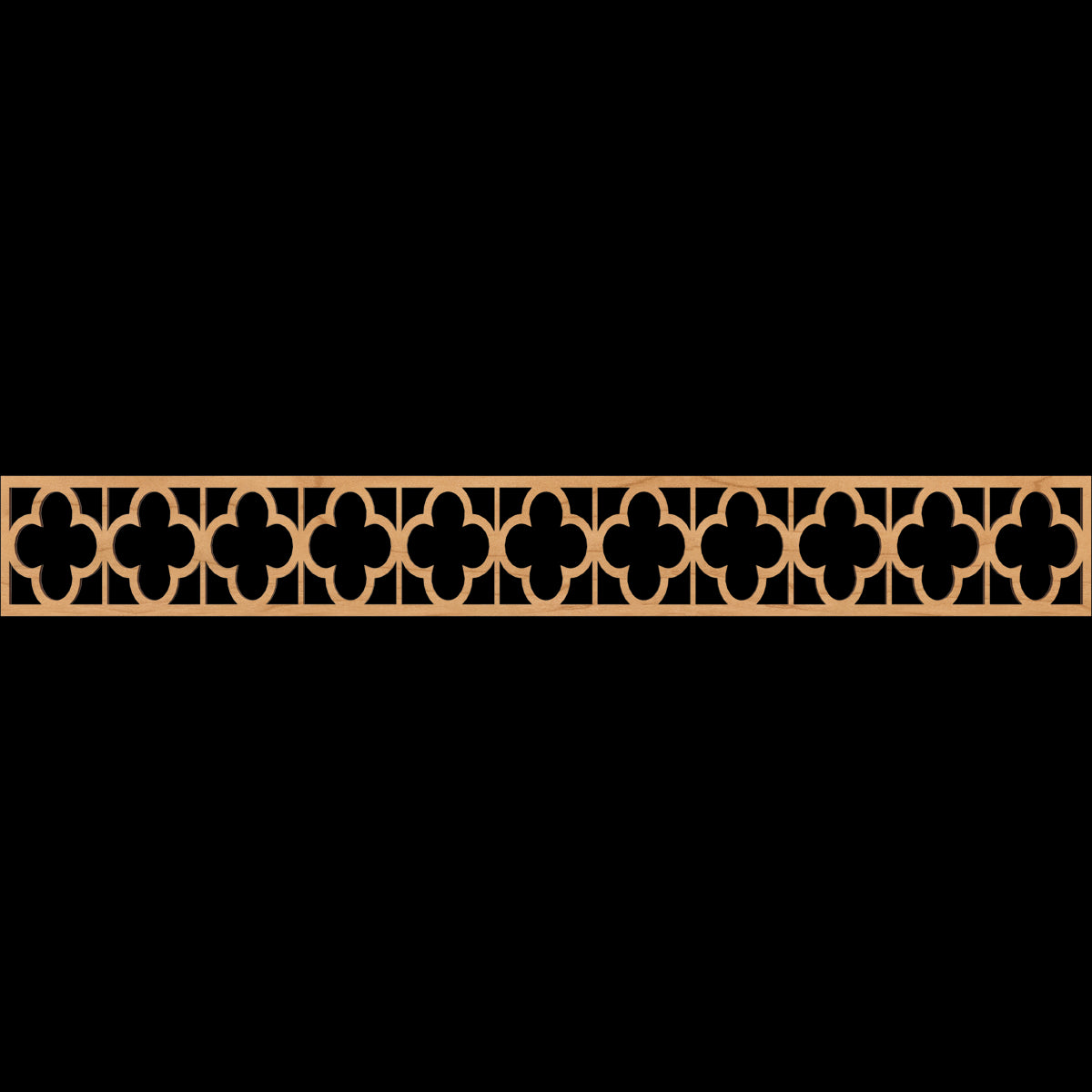 Woodall Fretwork Moulding - Decorative Wood Trim for Home & Furniture | Perfect for DIY Projects, Wall Decor, and Cabinet Accents