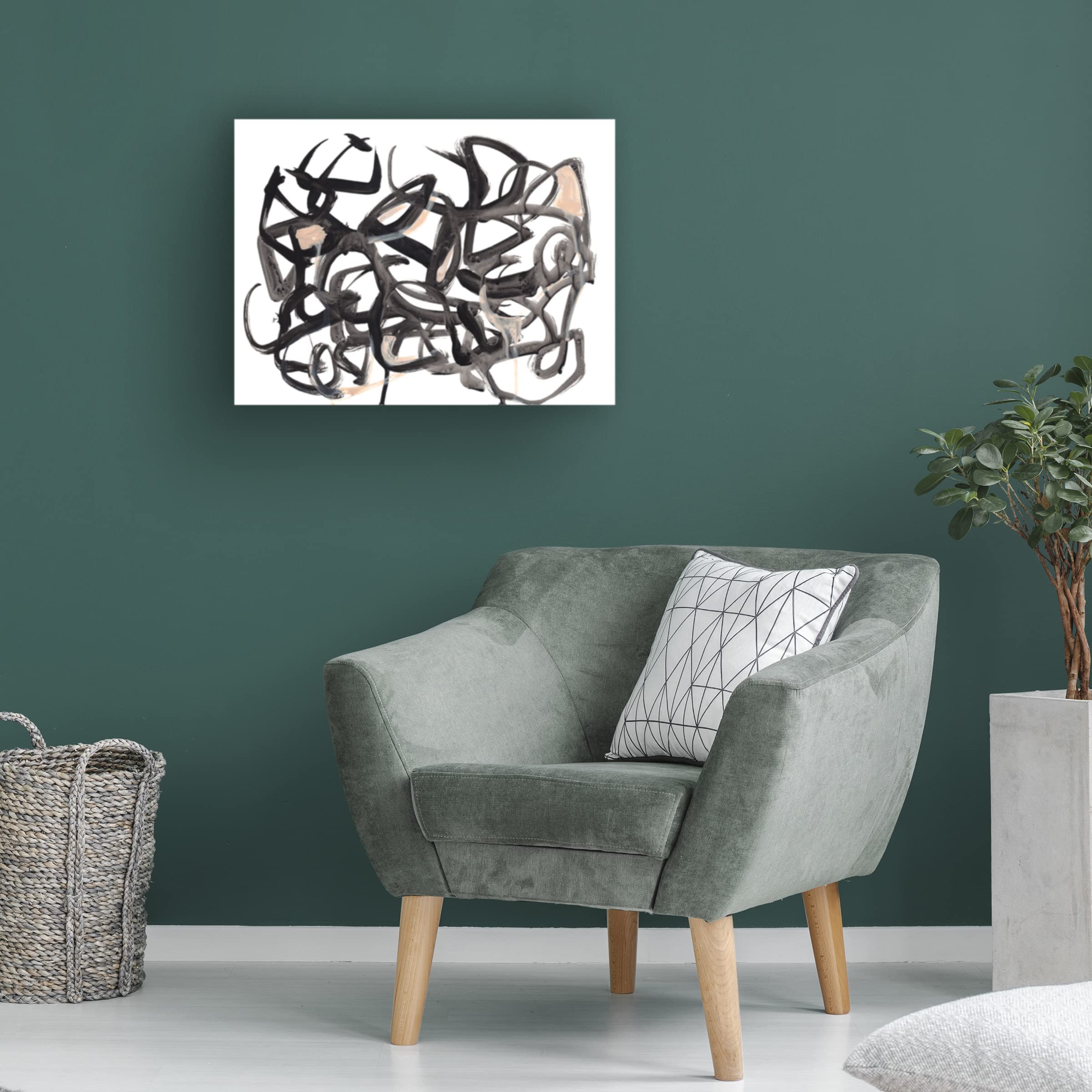 Jennifer Paxton Parker 'Which Way I' Canvas Art Print - Modern Abstract Wall Decor for Living Room, Bedroom & Office - Trademark Fine Art Collection