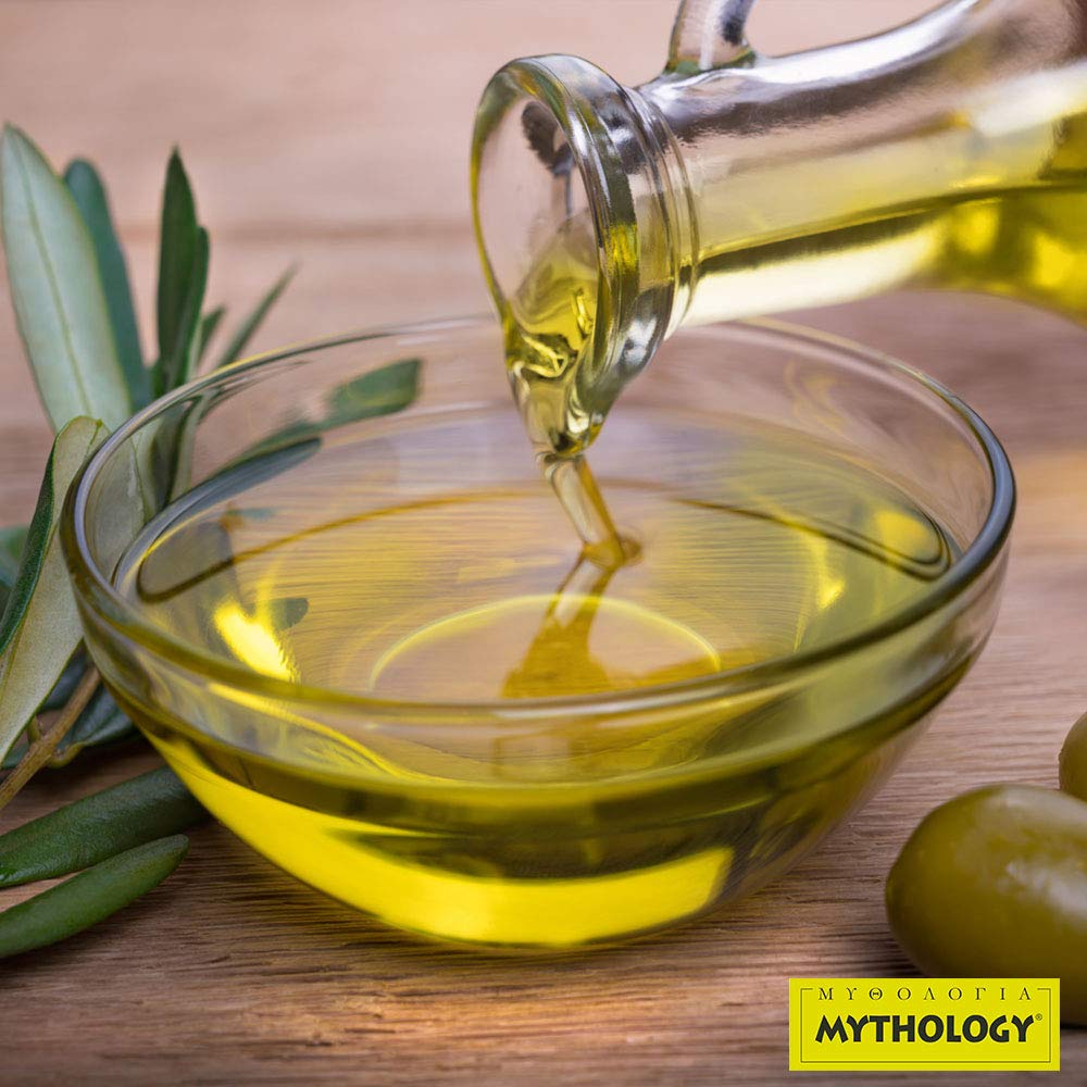 Organic Cold Pressed Extra Virgin Olive Oil from Greece - USDA & PDO Certified, 3L - Perfect for Salads, Cooking & Mediterranean Dishes