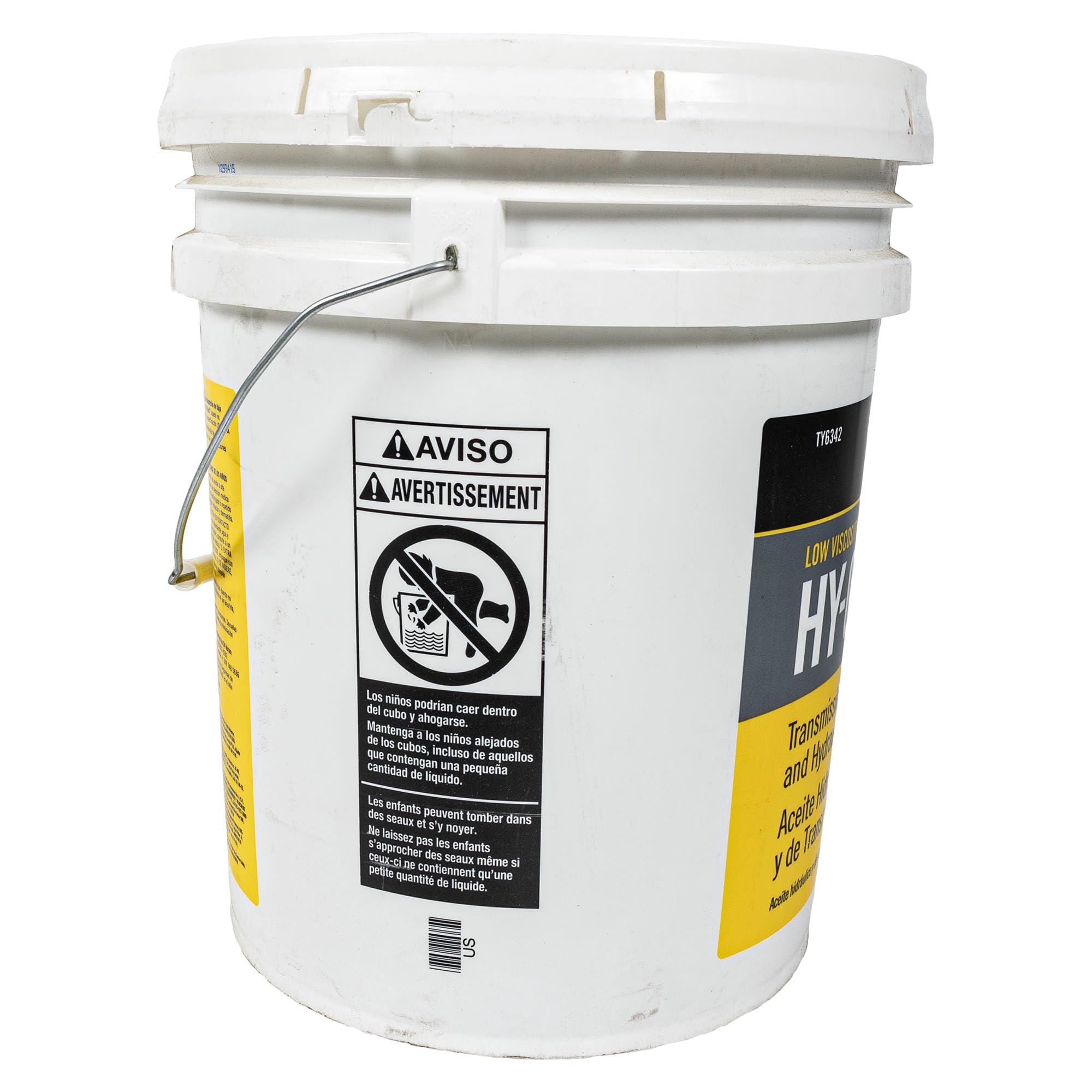 John Deere Low Viscosity Hy-Gard Transmission & Hydraulic Oil - 5 Gallon Bucket (TY6342) for Tractors, Combines & Heavy Equipment Maintenance