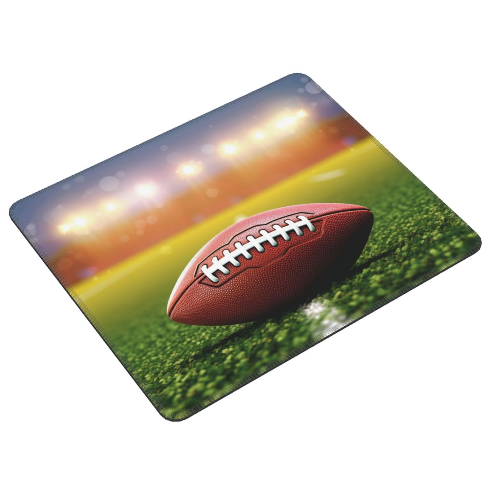 Waterproof Non-Slip Gaming Mouse Pad with American Football Design - Perfect for Office, Computer, and Wireless Mouse Use on Desks | Great for Sports Fans, Gamers, and Workstations