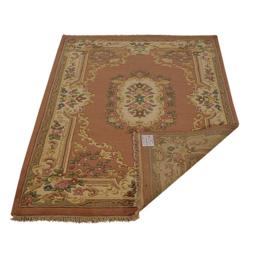 Handmade Anatolian Hand Knotted Aras Wool Rug - Traditional Turkish Carpet for Living Room, Bedroom & Home Decor