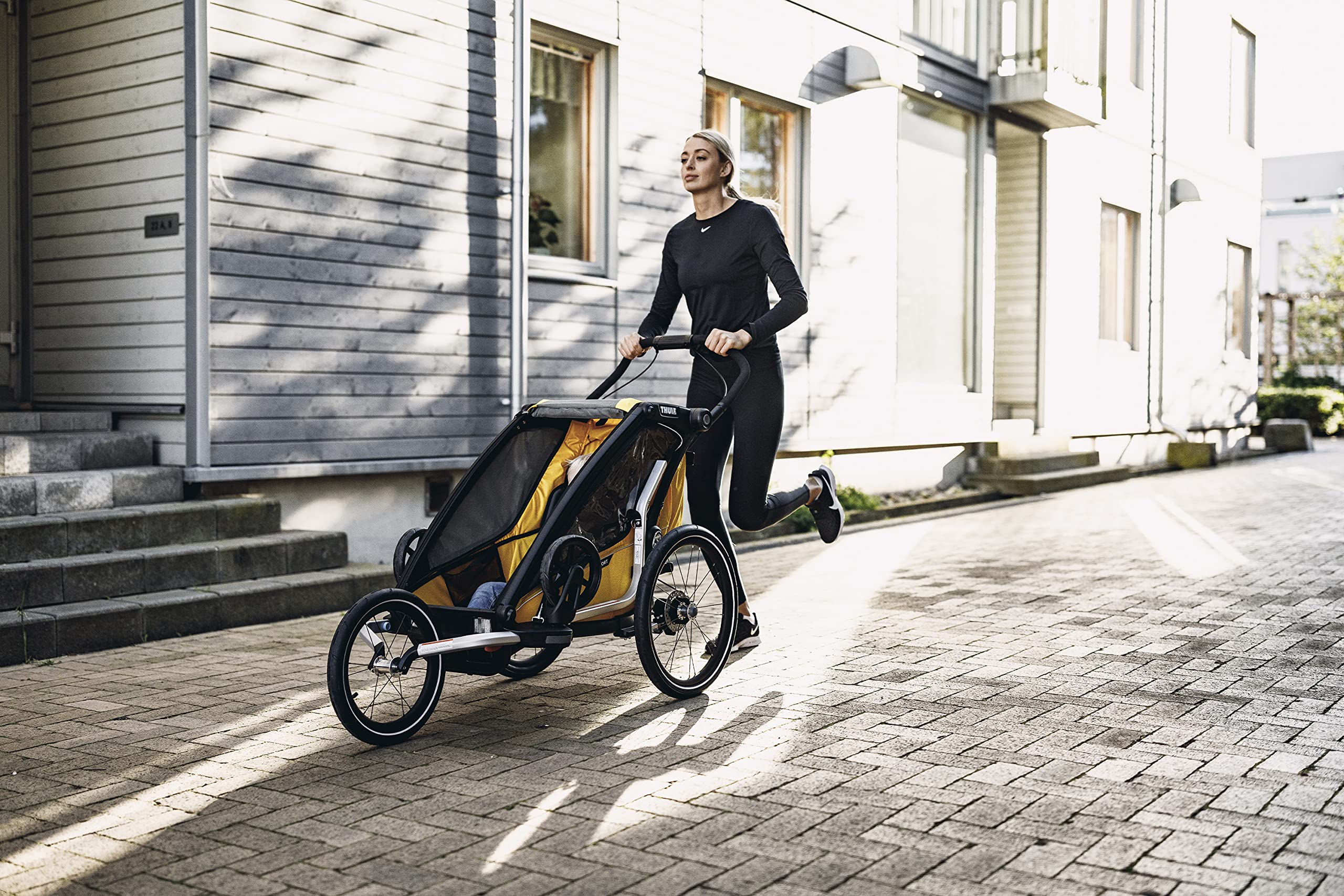 Thule Chariot Jogging Wheel Kit - Premium Stroller & Bike Trailer Accessory for Active Families | Perfect for Running, Hiking & Outdoor Adventures