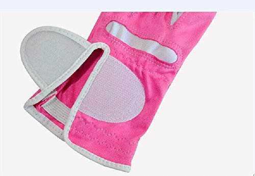Premium White Women's Soft Ventilated Golf Gloves - Left & Right Hand - 7cm Size - Perfect for Practice & Tournament Play