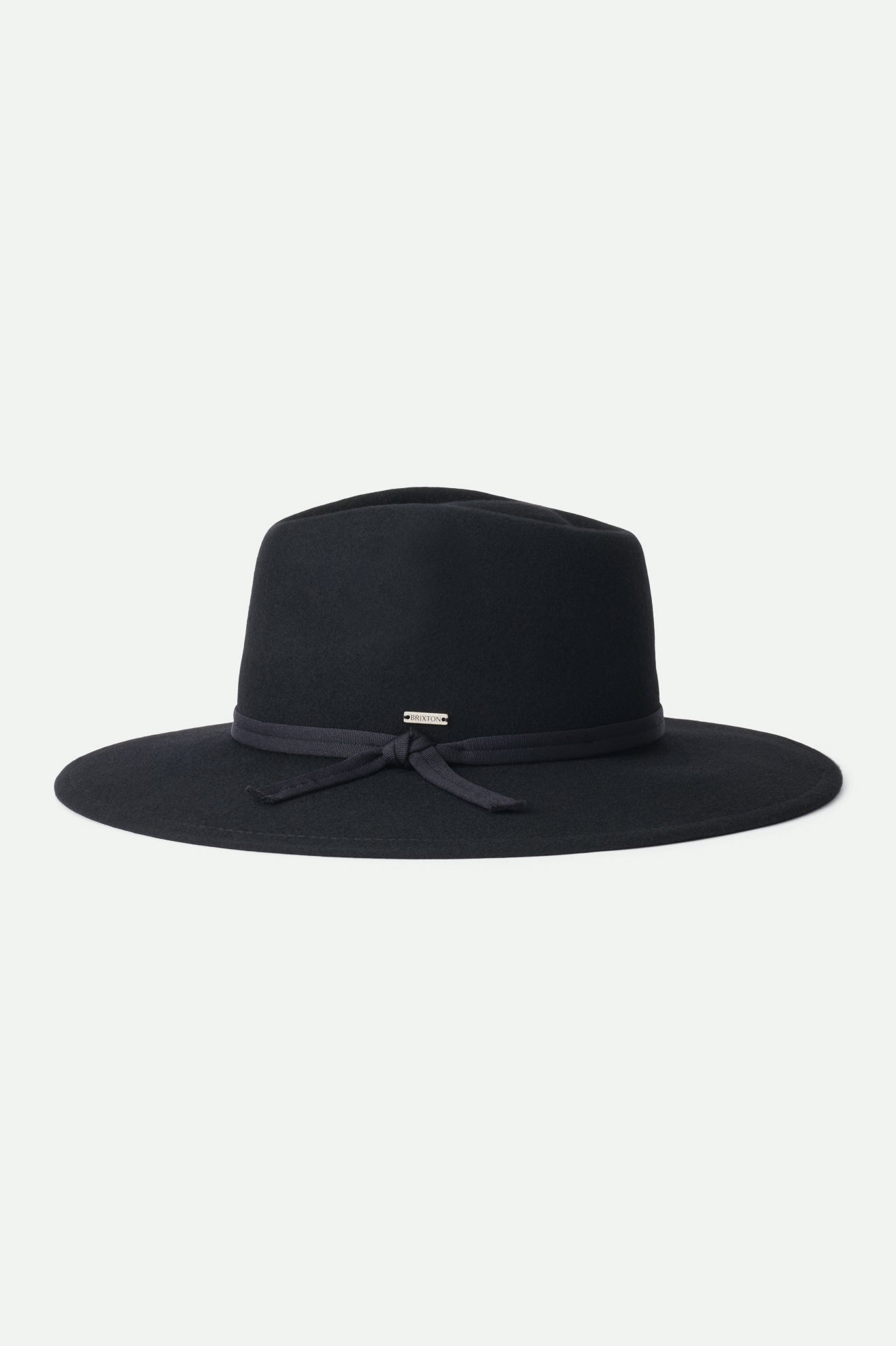 Joanna Packable Felt Hat for Women - Soft & Lightweight Travel Sun Hat - Black - Perfect for Outdoor Activities, Beach, Hiking & Vacation