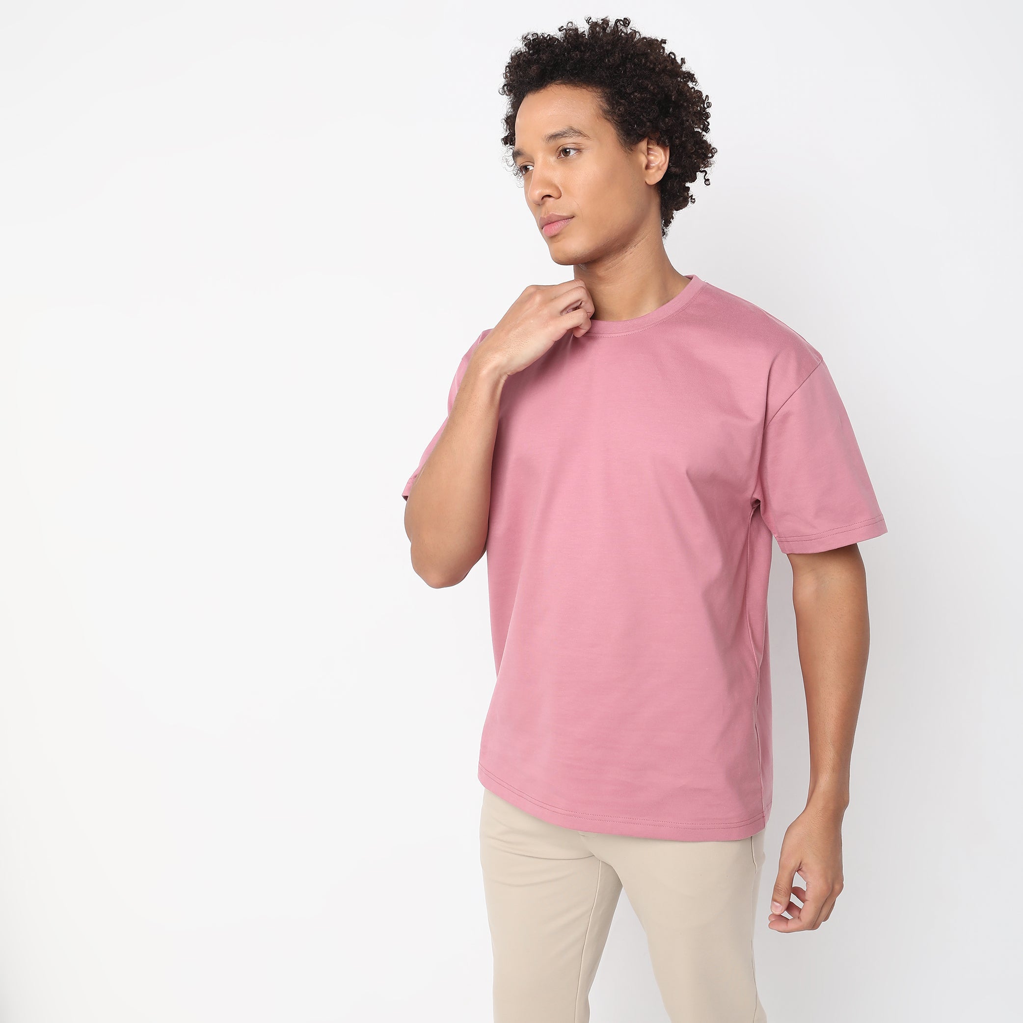 Heavy Duty Tees™ - Oversized 100% Cotton Solid Crew Neck T-Shirts for Men & Women | Durable Casual Wear for Workouts, Gym, and Everyday Comfort