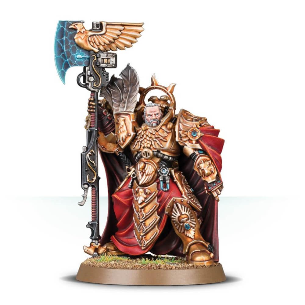 Warhammer 40k Adeptus Custodes Captain General Trajann Valoris - Tabletop Wargaming
